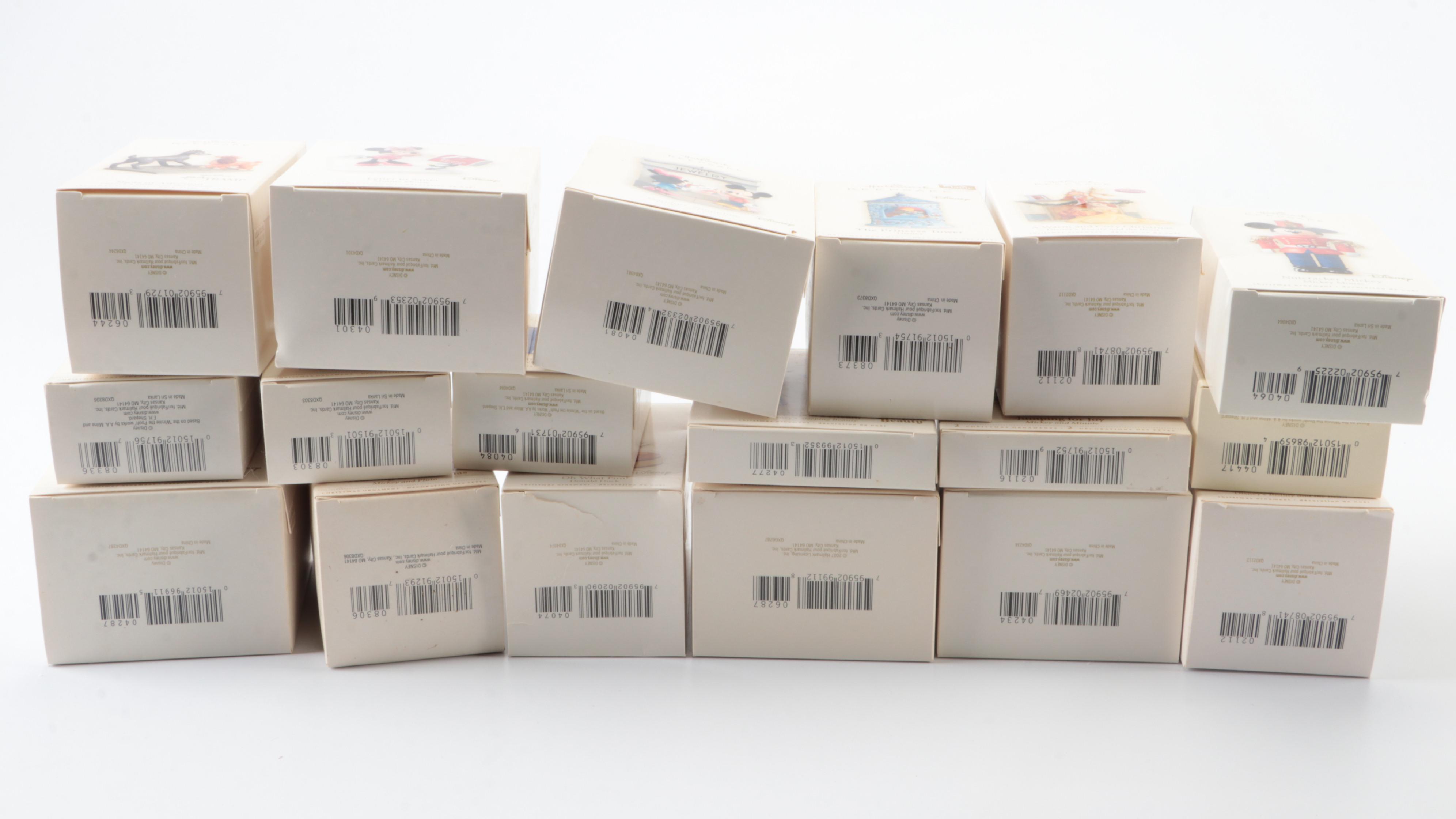 Hallmark Keepsakes Disney Ornament Collection Including "Magic" Ornaments