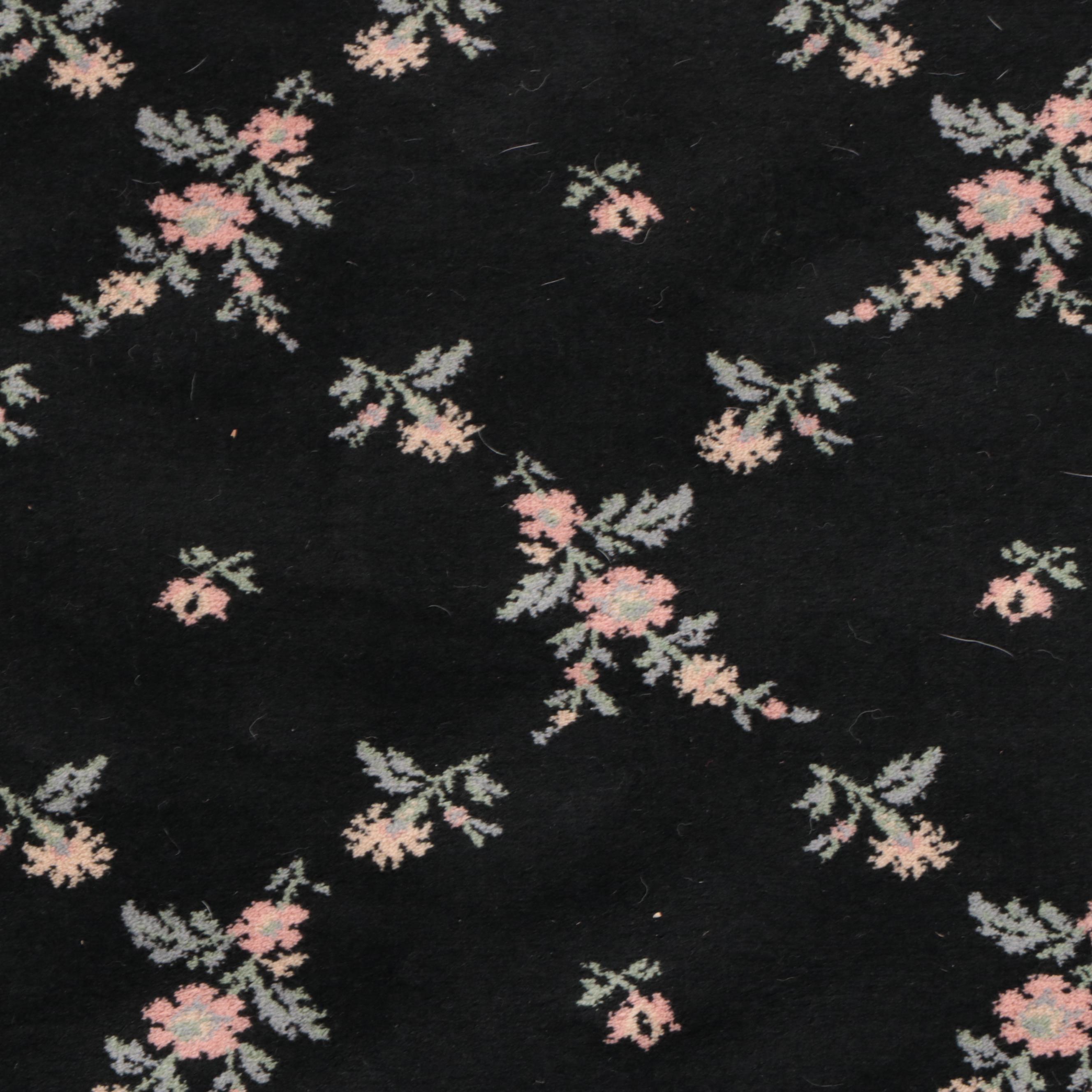 5'6 x 7'8 Power-Loomed Belgian Couristan "Garden Bouquet" Area Rug