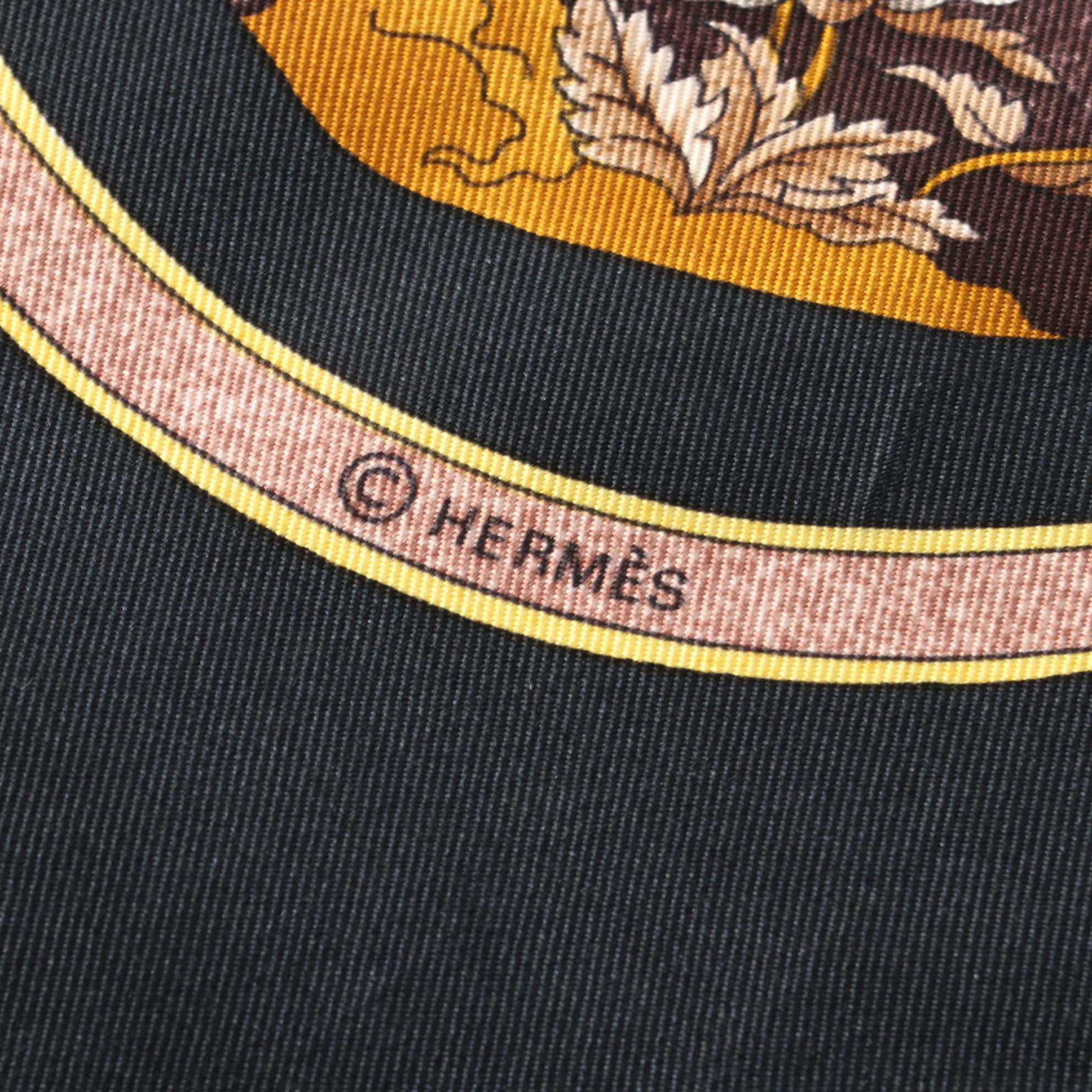 Hermès "Qu'Importe le Flacon" Silk Twill Scarf 90