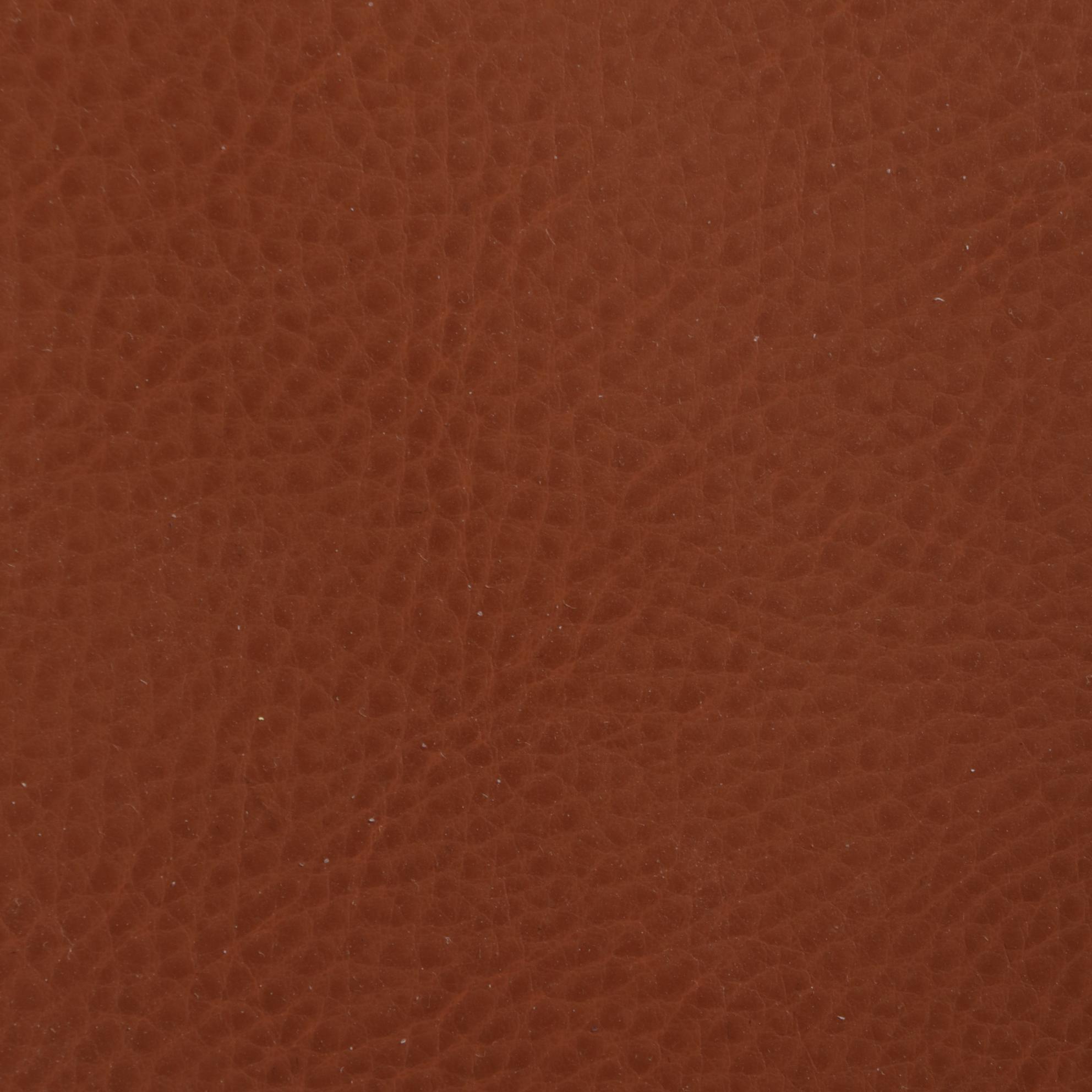 Faux Leather and Brass-Tacked Club Chair