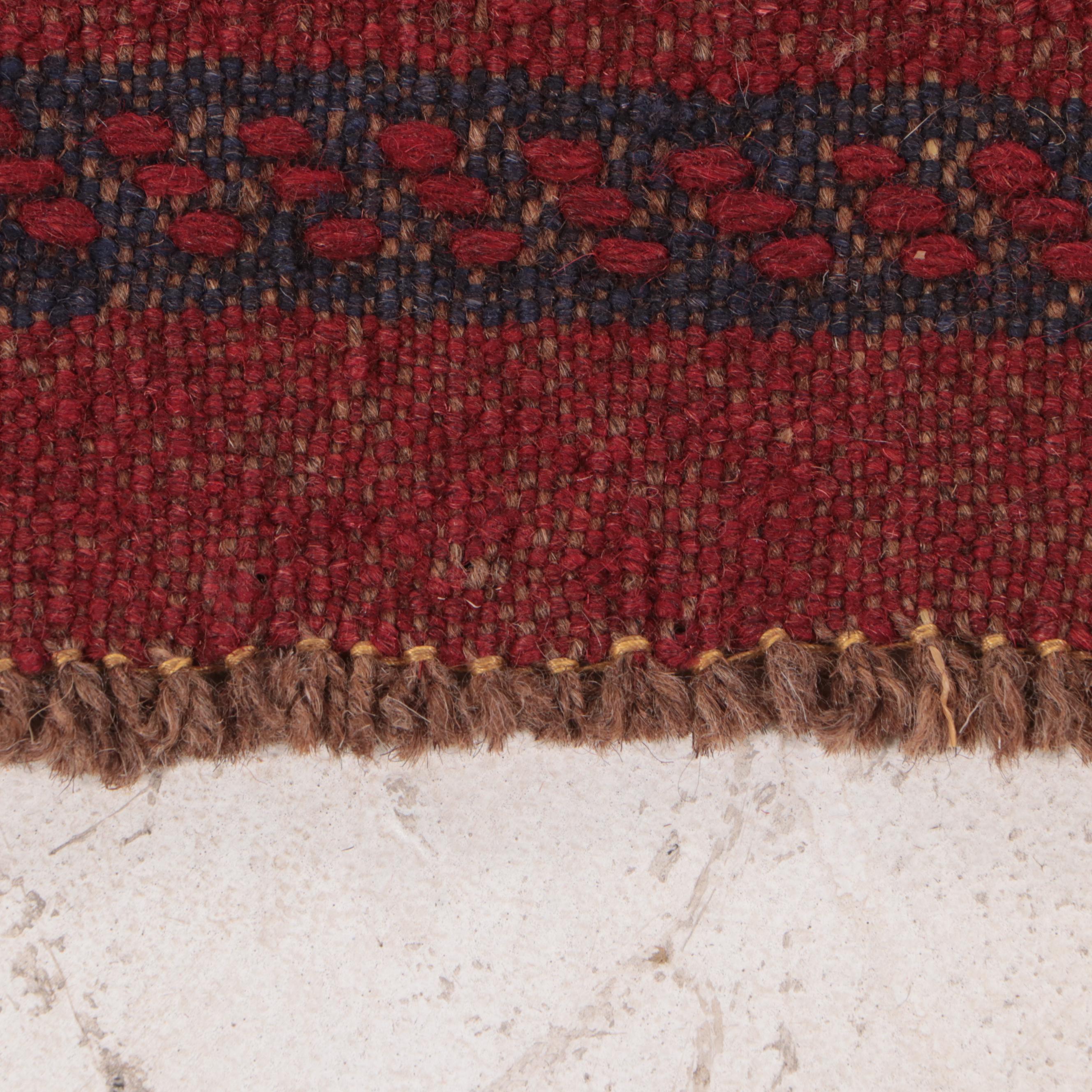 2'1 x 8'10 Handwoven Mixed-Technique Afghan Baluch Carpet Runner