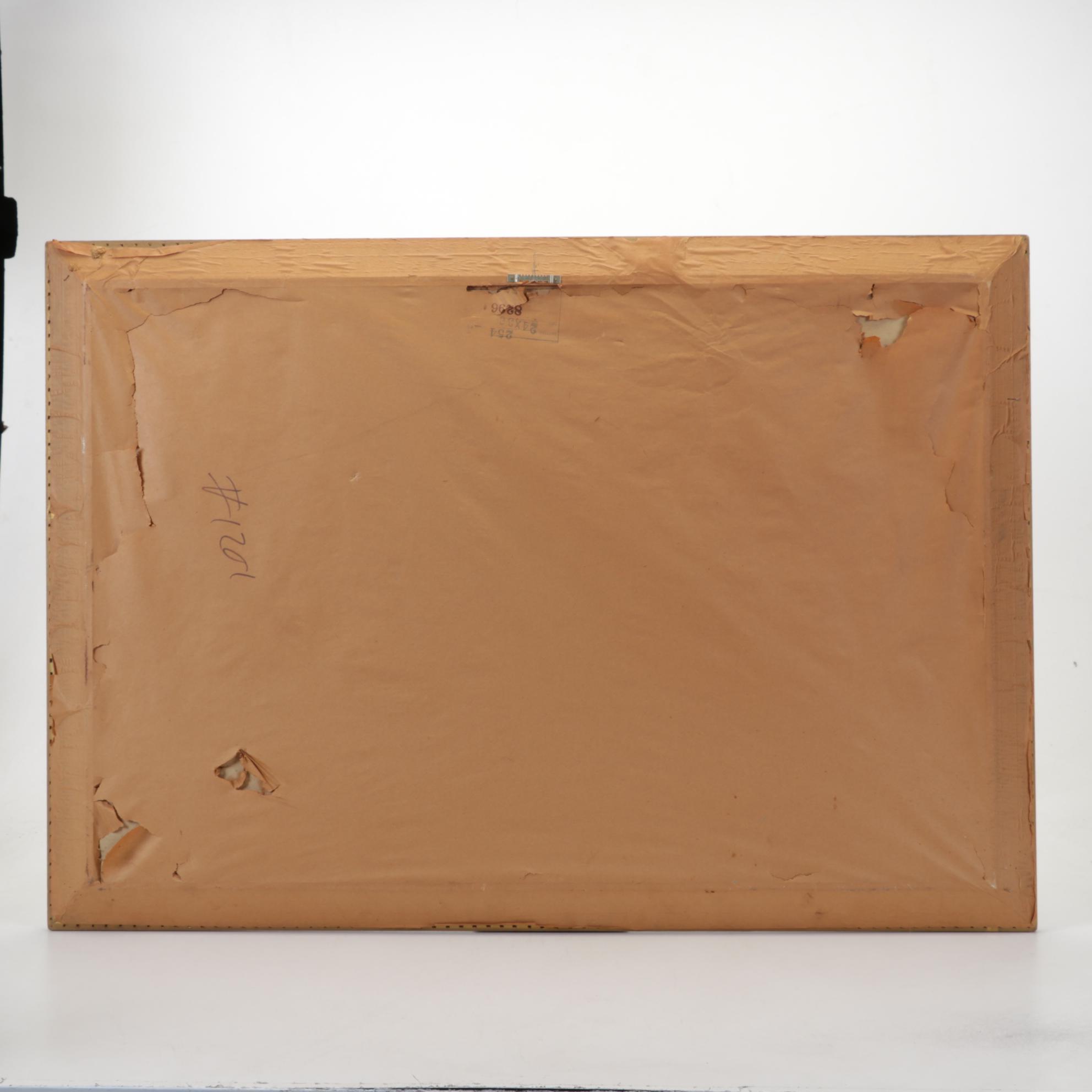 Still Life of Flower Arrangement Offset Lithograph, Circa 1970