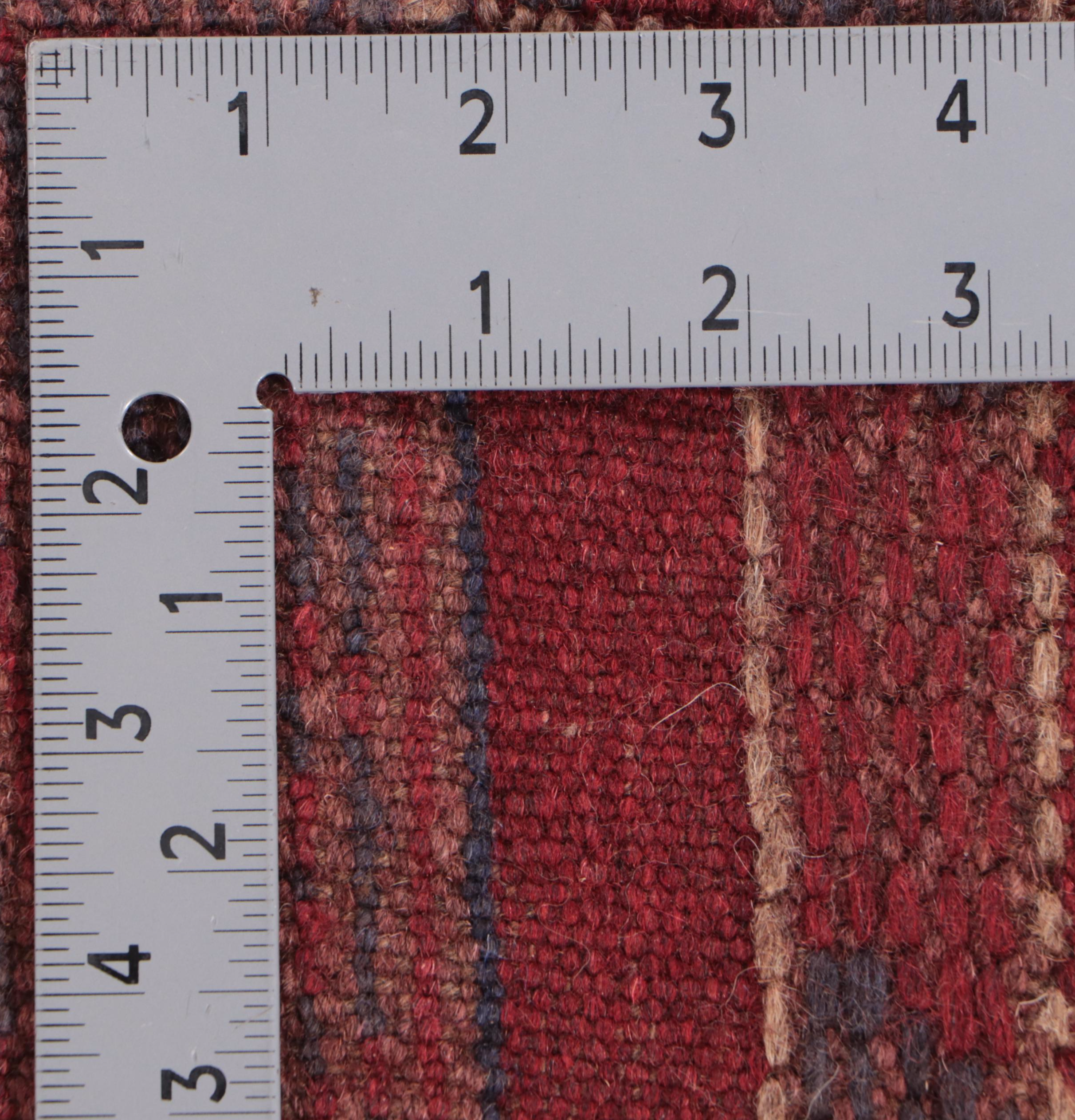 1'11 x 7'11 Handwoven Mixed Technique Afghan Baluch Carpet Runner