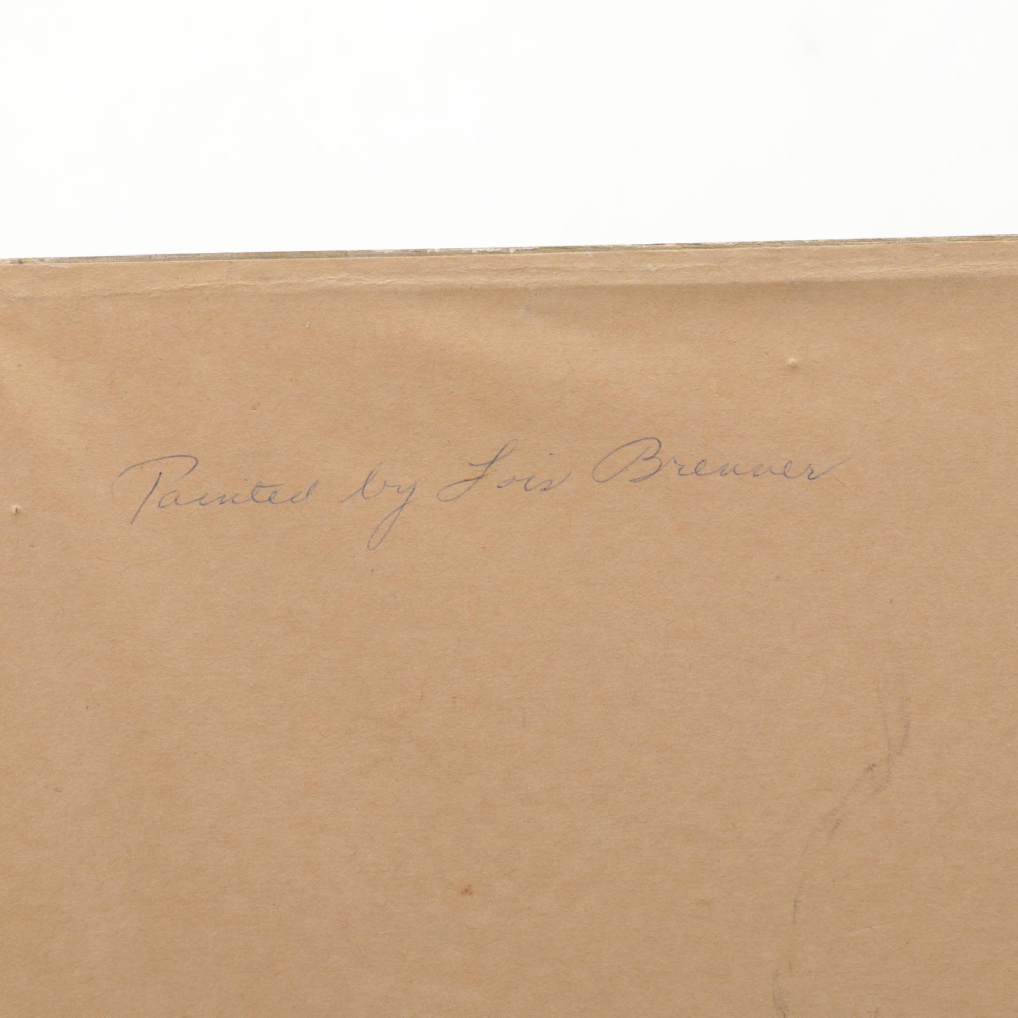 Lois Brenner Chinese Inspired Watercolor Paintings of Grapes