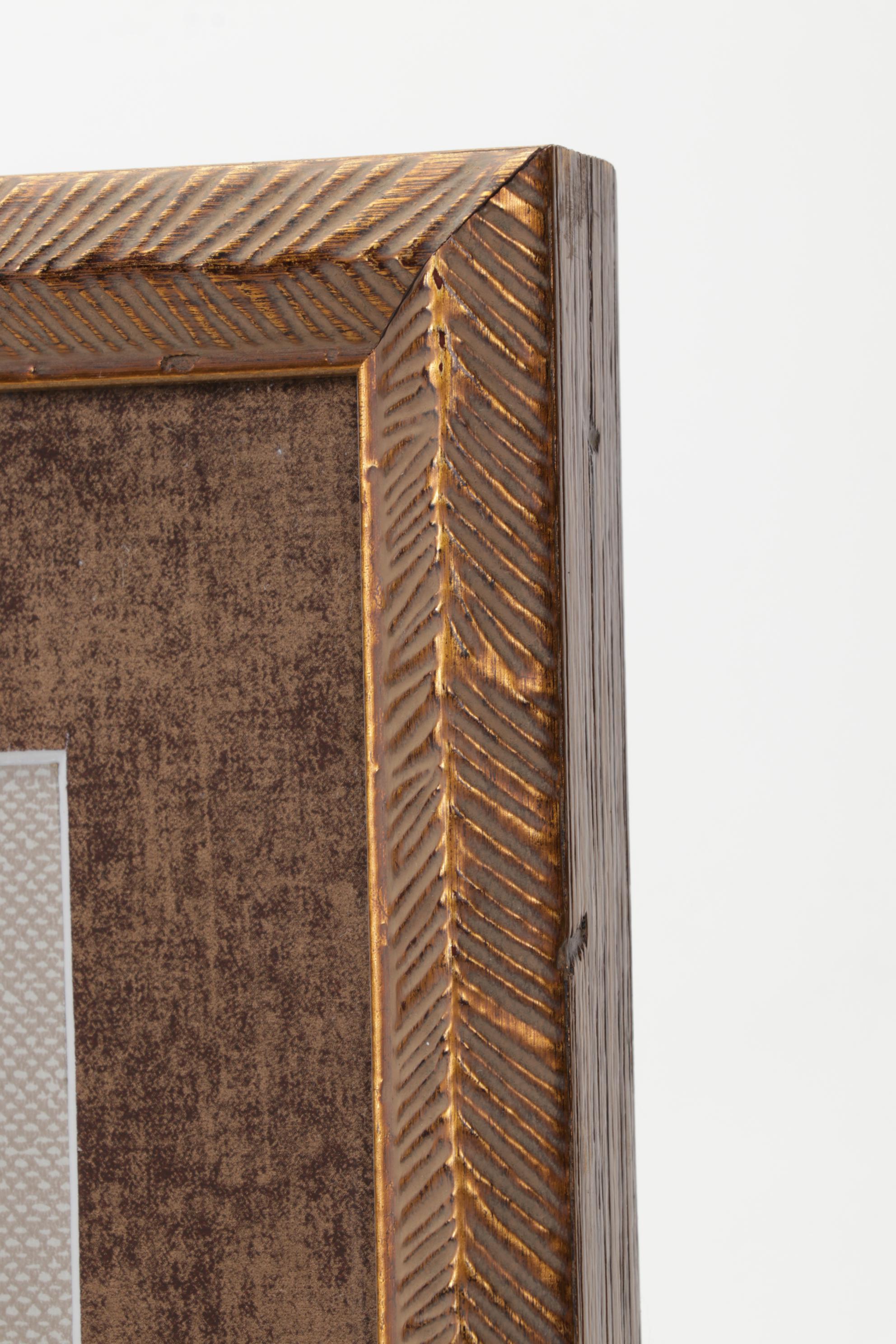 German Religious Folk Art Needlepoint and Mixed Media Wall Hanging