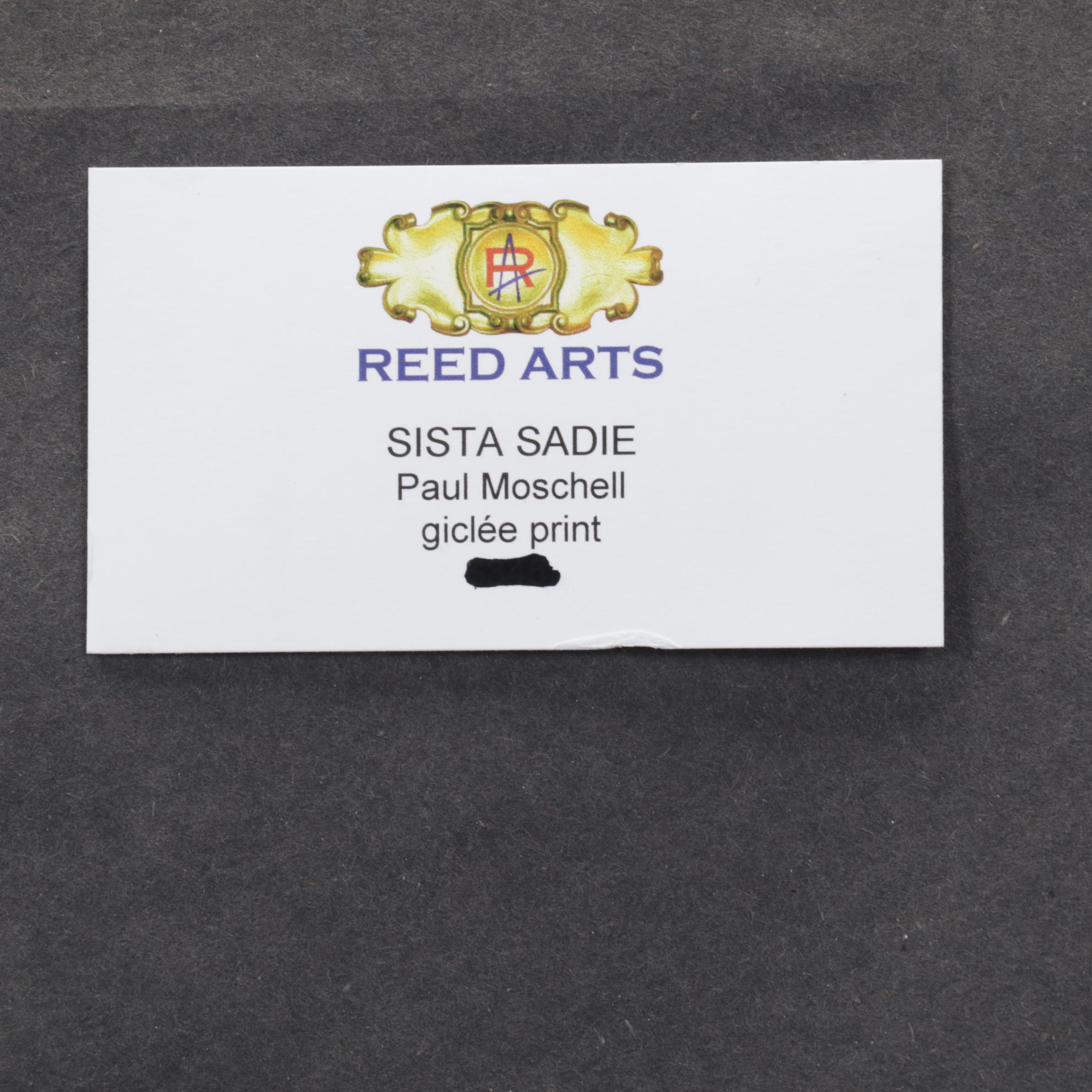 Paul Moschell Giclée "Sista Sadie," 21st Century