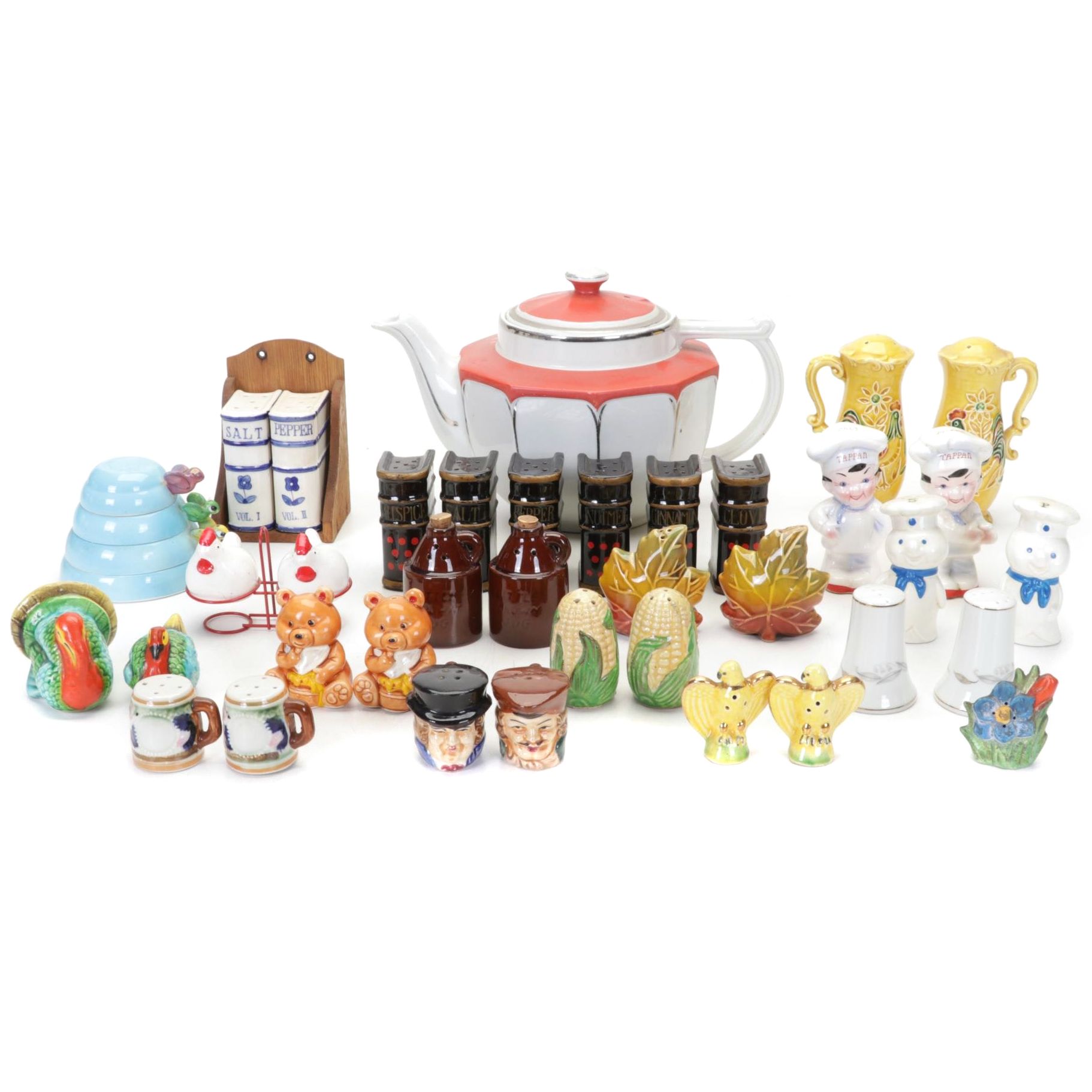 Menschik Goldman Ceramic Beehive Measuring Cups, Hall's Teapot, and More