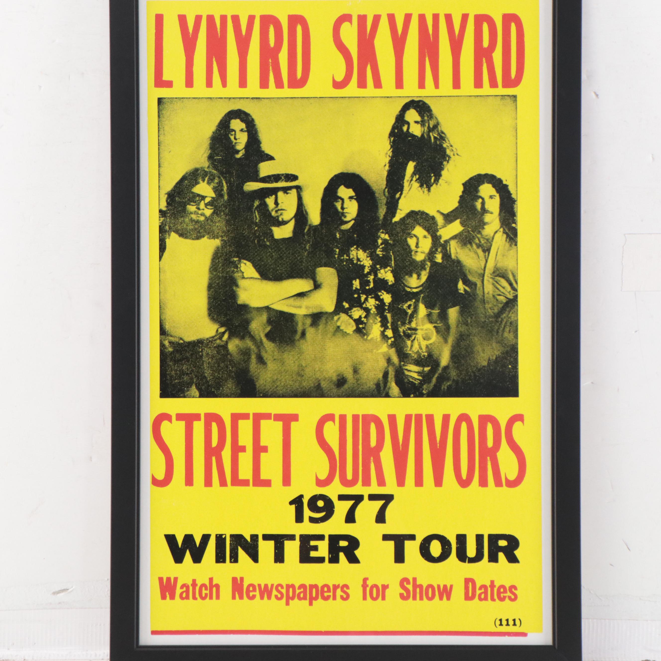 Lynyrd Skynyrd Giclée Reproduction Tour Poster, 21st Century