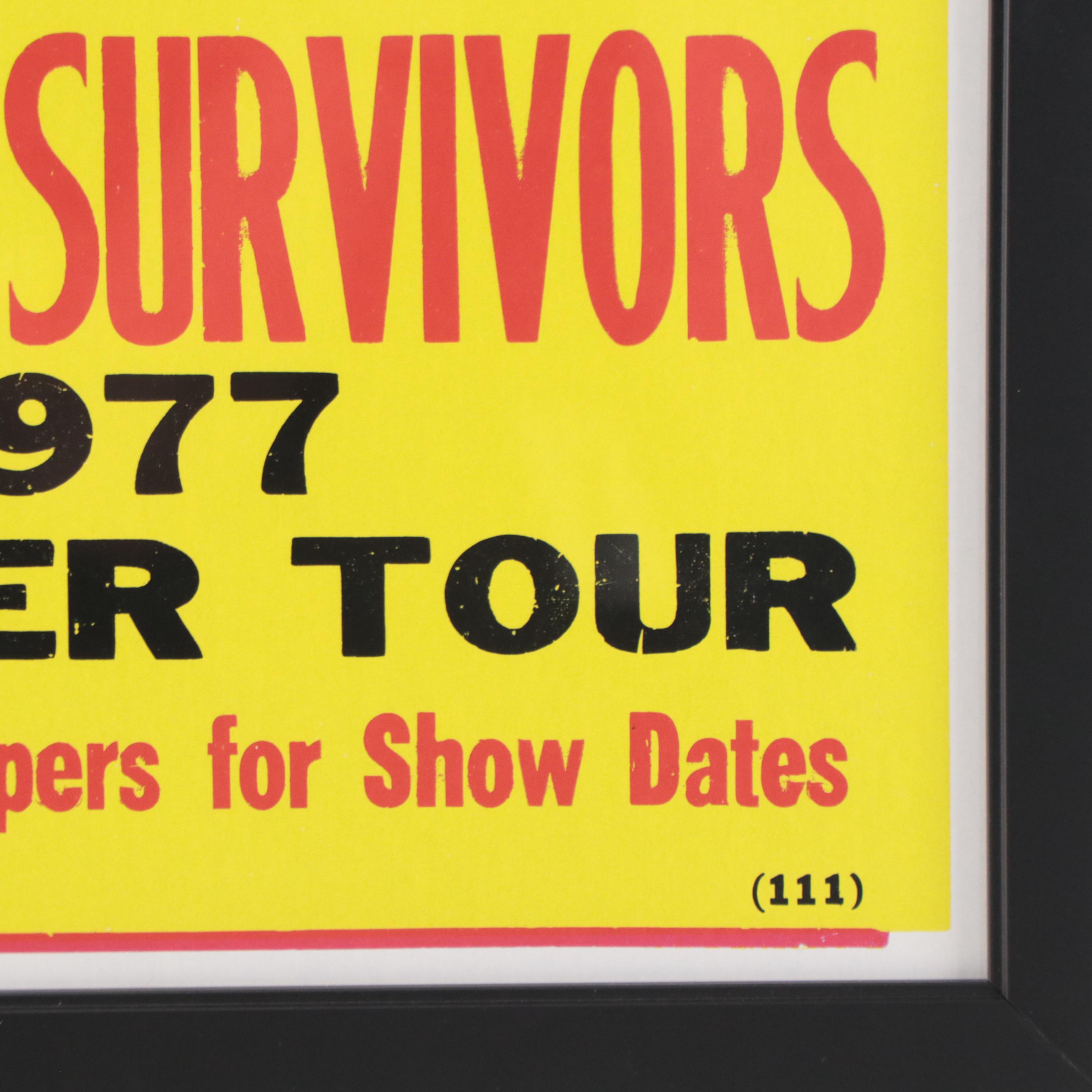 Lynyrd Skynyrd Giclée Reproduction Tour Poster, 21st Century