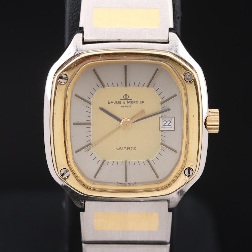 Baume & Mercier Two-Tone Wristwatch