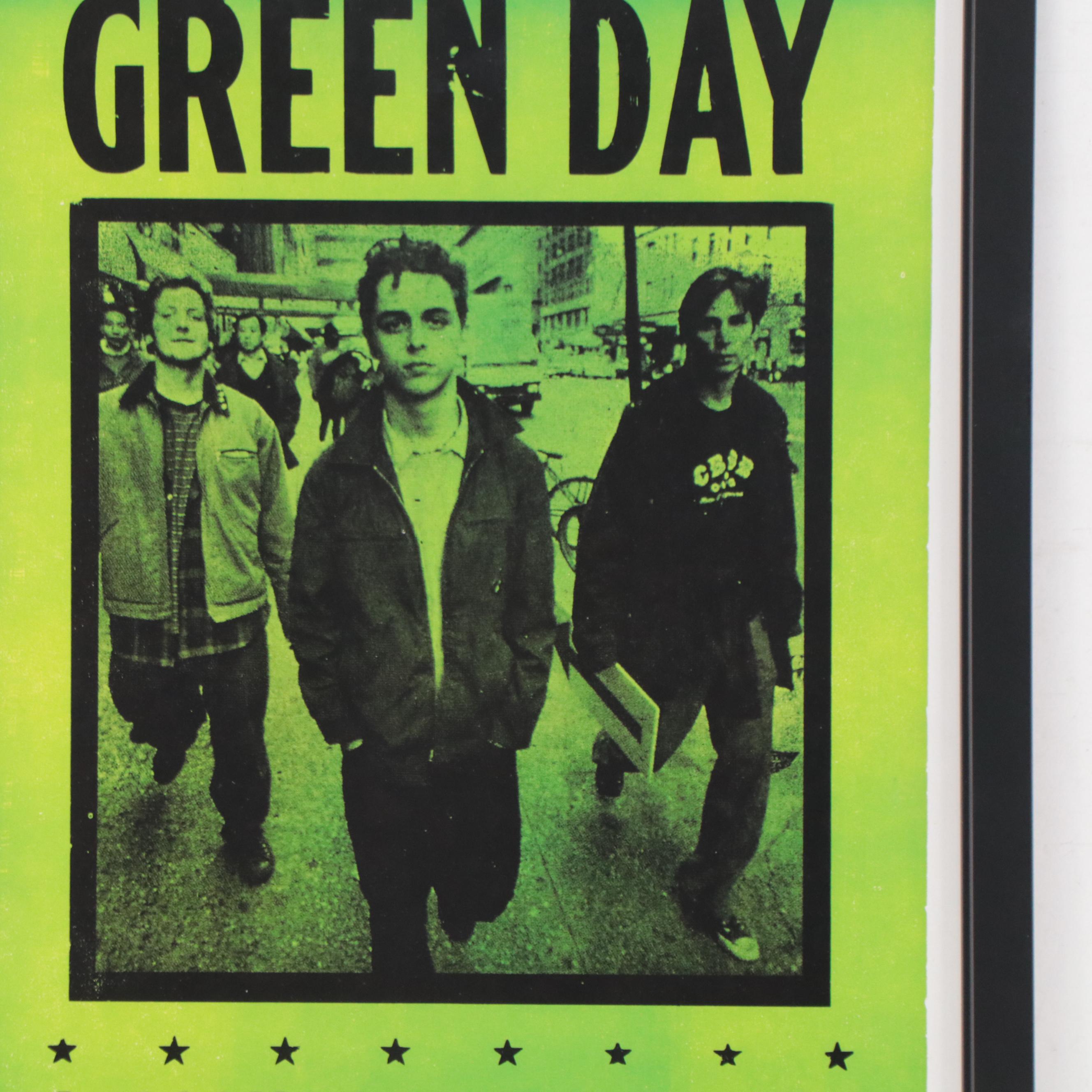 Green Day Giclée Reproduction Concert Poster, 21st Century