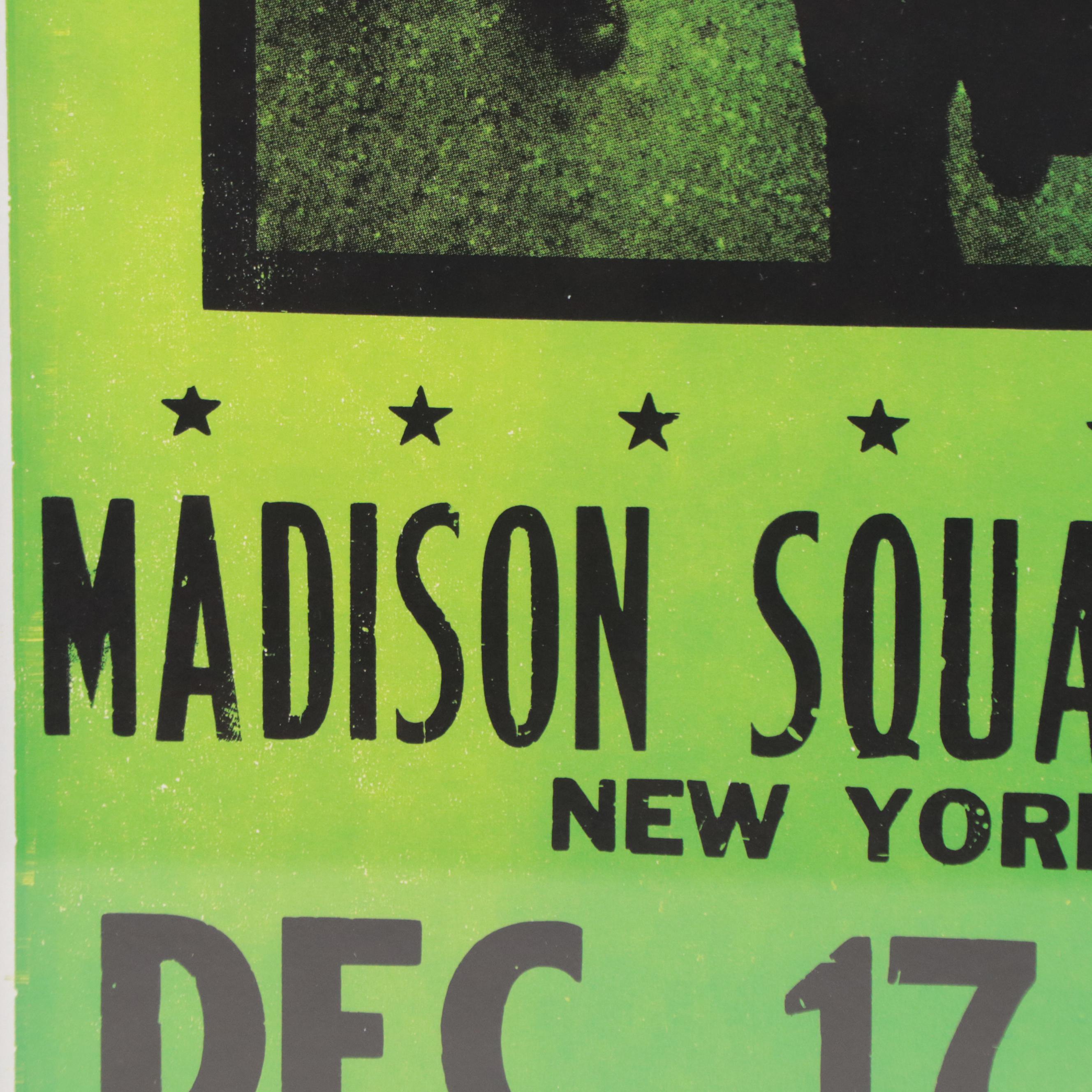 Green Day Giclée Reproduction Concert Poster, 21st Century