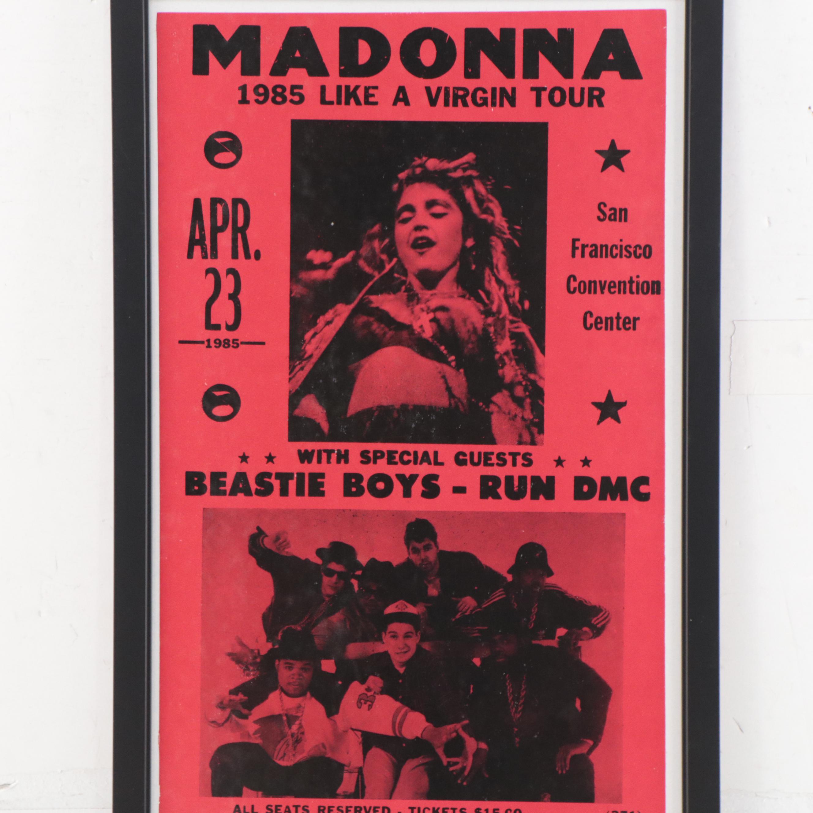 Madonna Giclée Reproduction Concert Poster, 21st Century