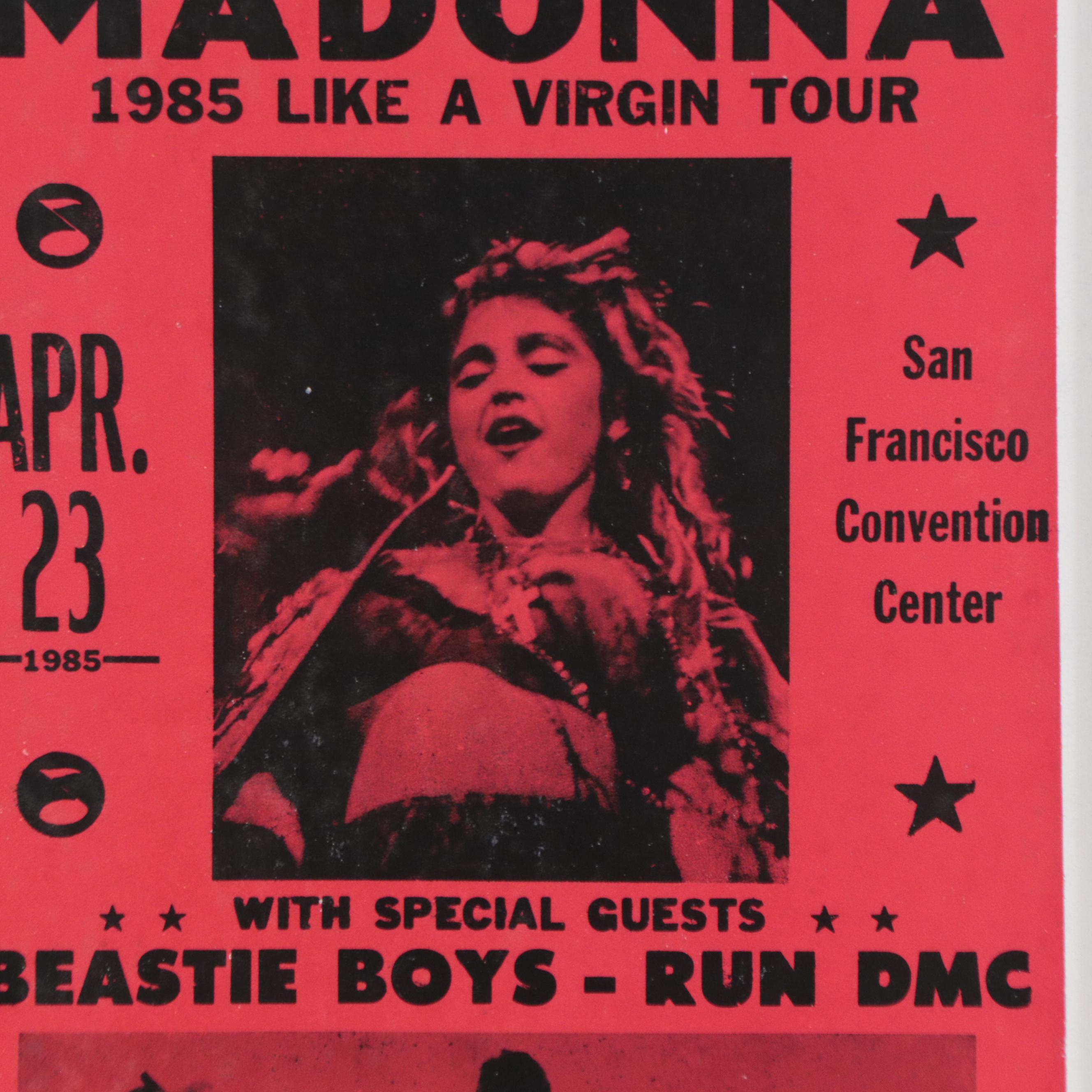 Madonna Giclée Reproduction Concert Poster, 21st Century