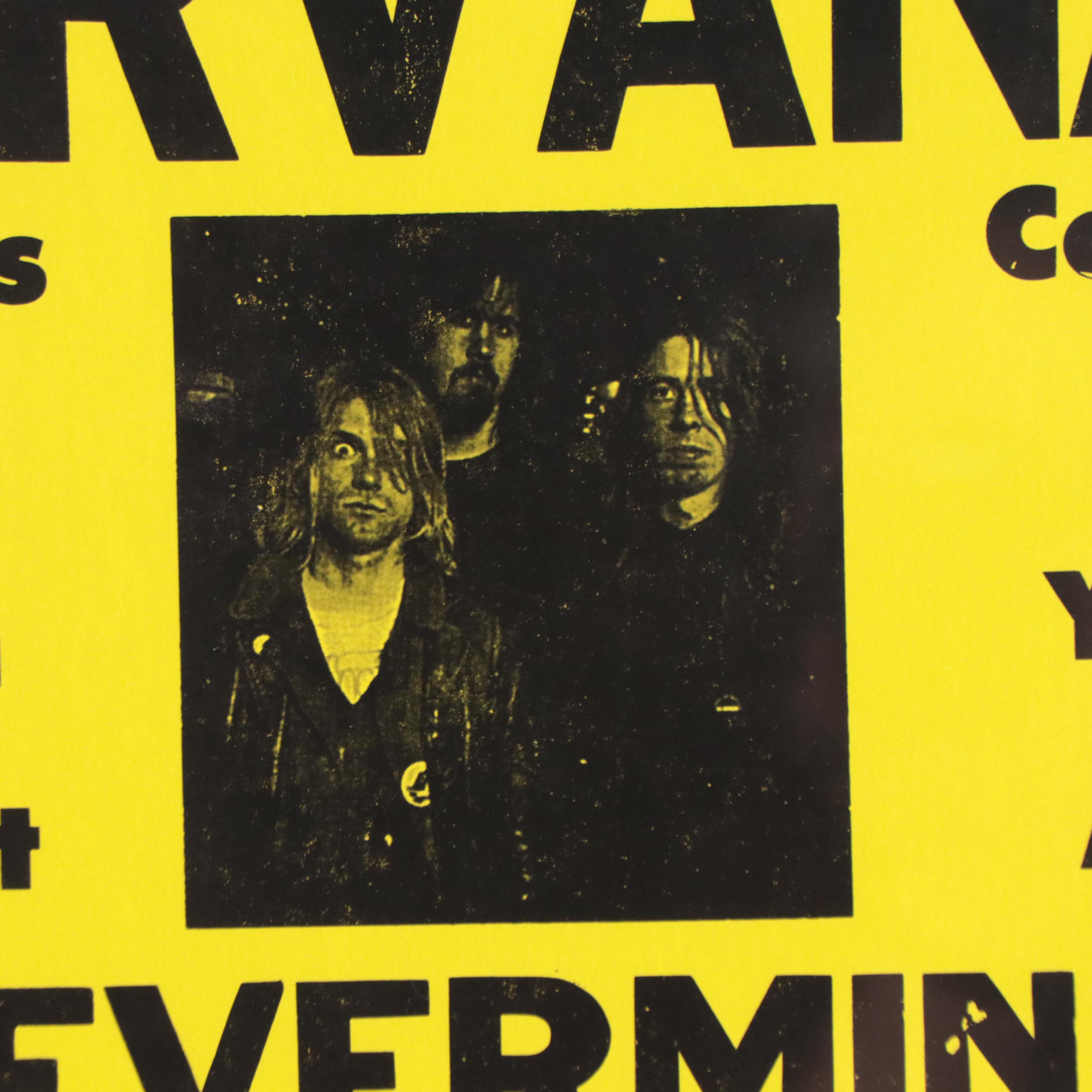Nirvana Giclée Reproduction Concert Poster, 21st Century