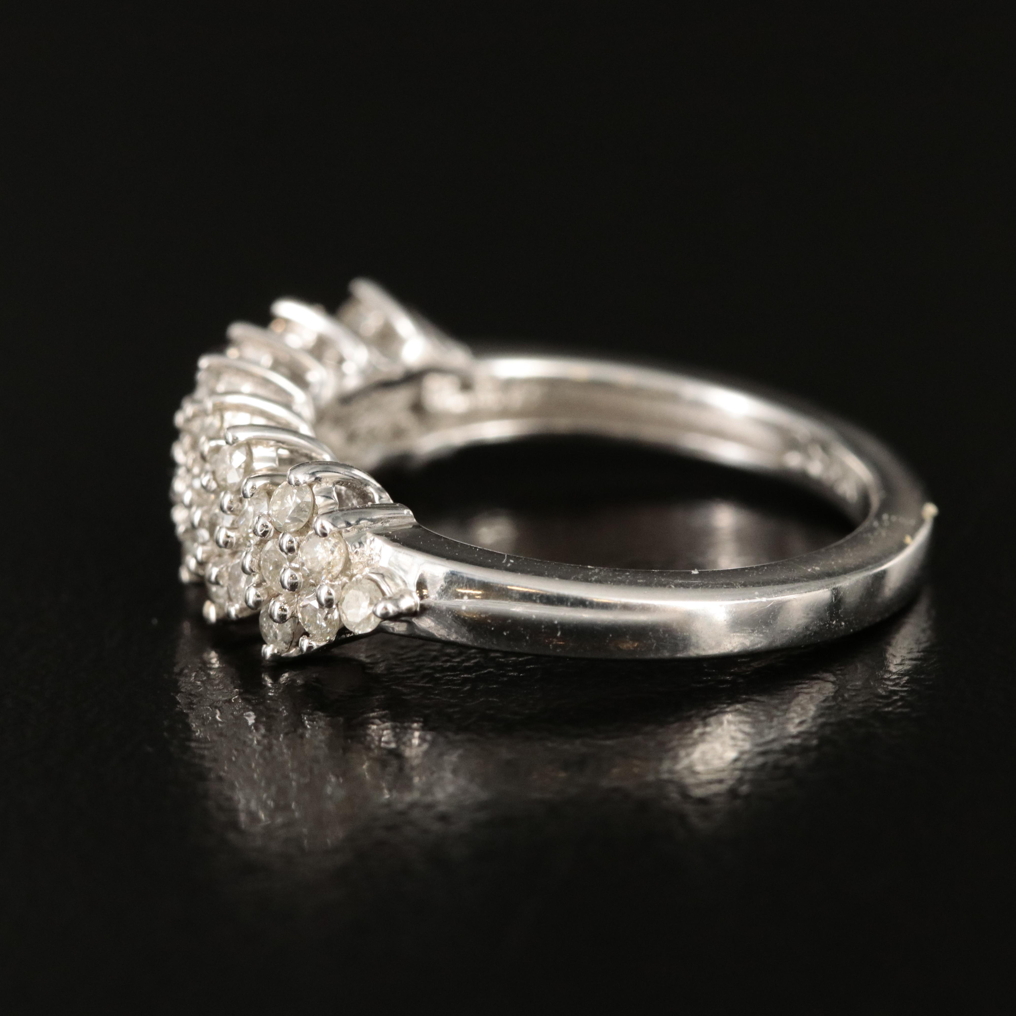 Sterling Diamond Band