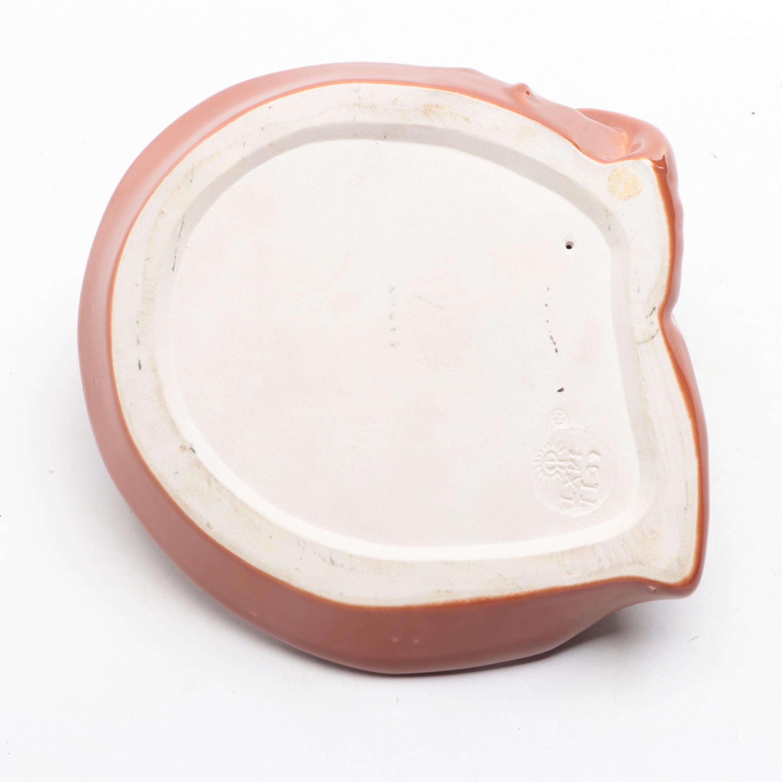 Rookwood Pottery High Gloss Ashtray and Vase