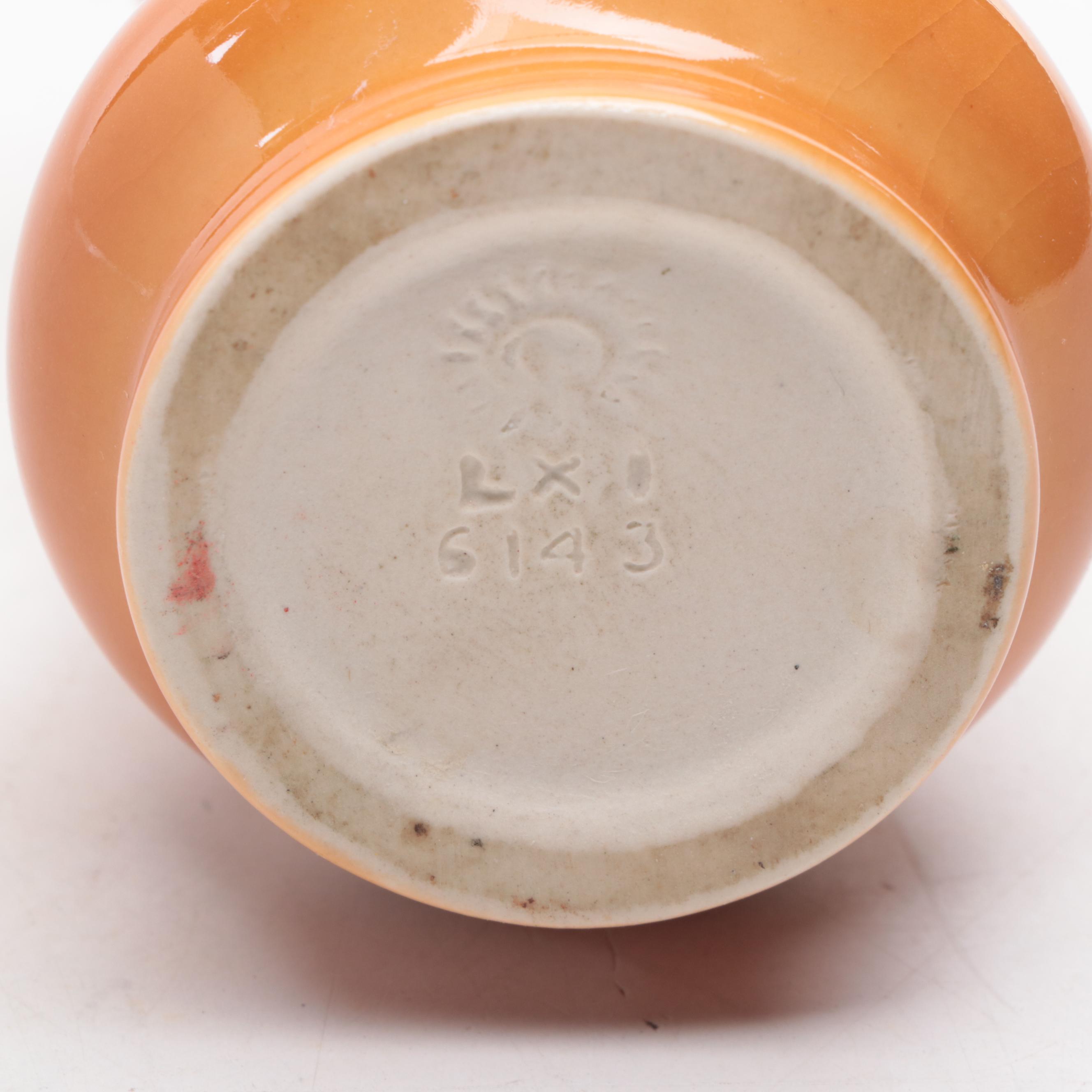 Rookwood Pottery High Gloss Ashtray and Vase