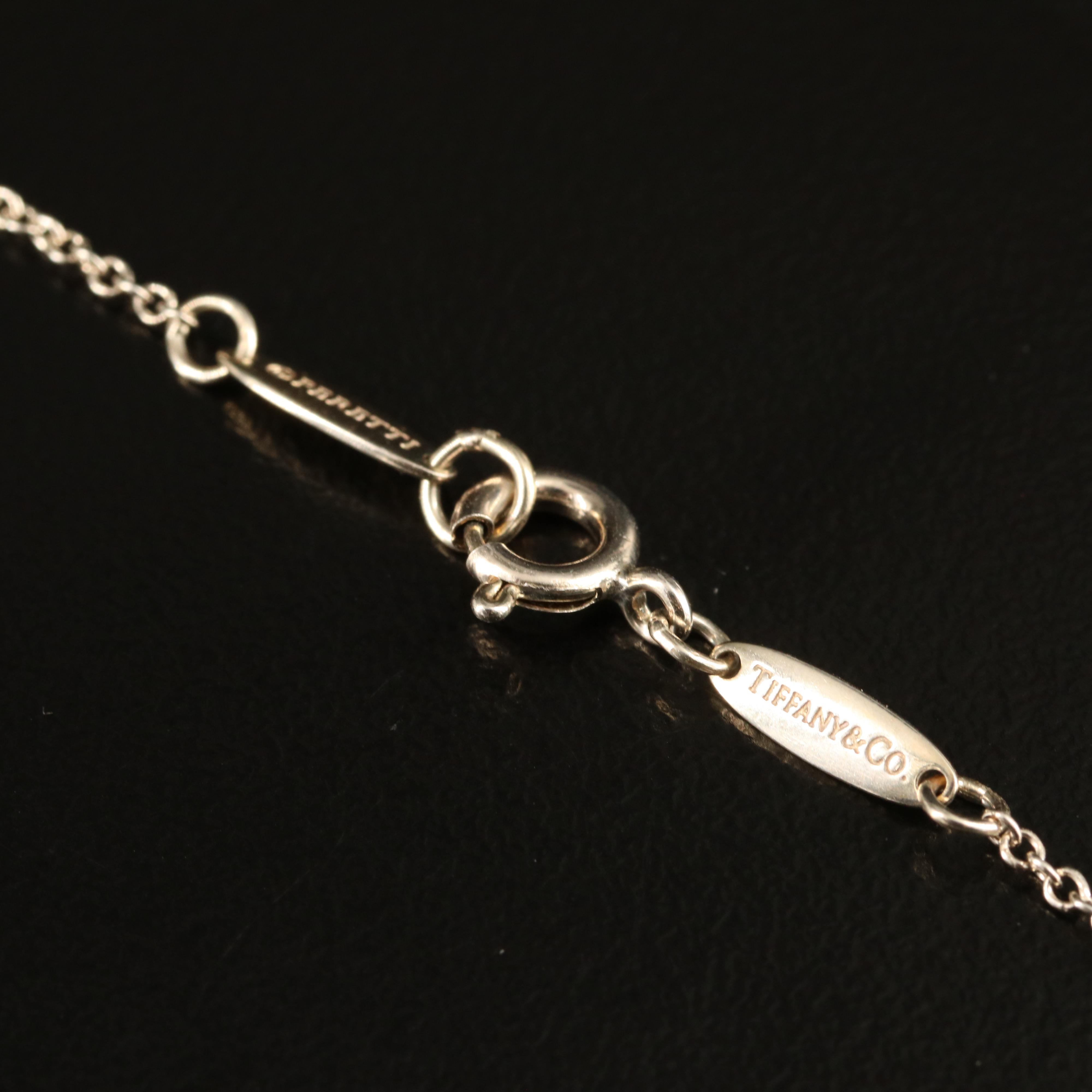 Elsa Peretti for Tiffany & Co. "Open Heart" Sterling Necklace