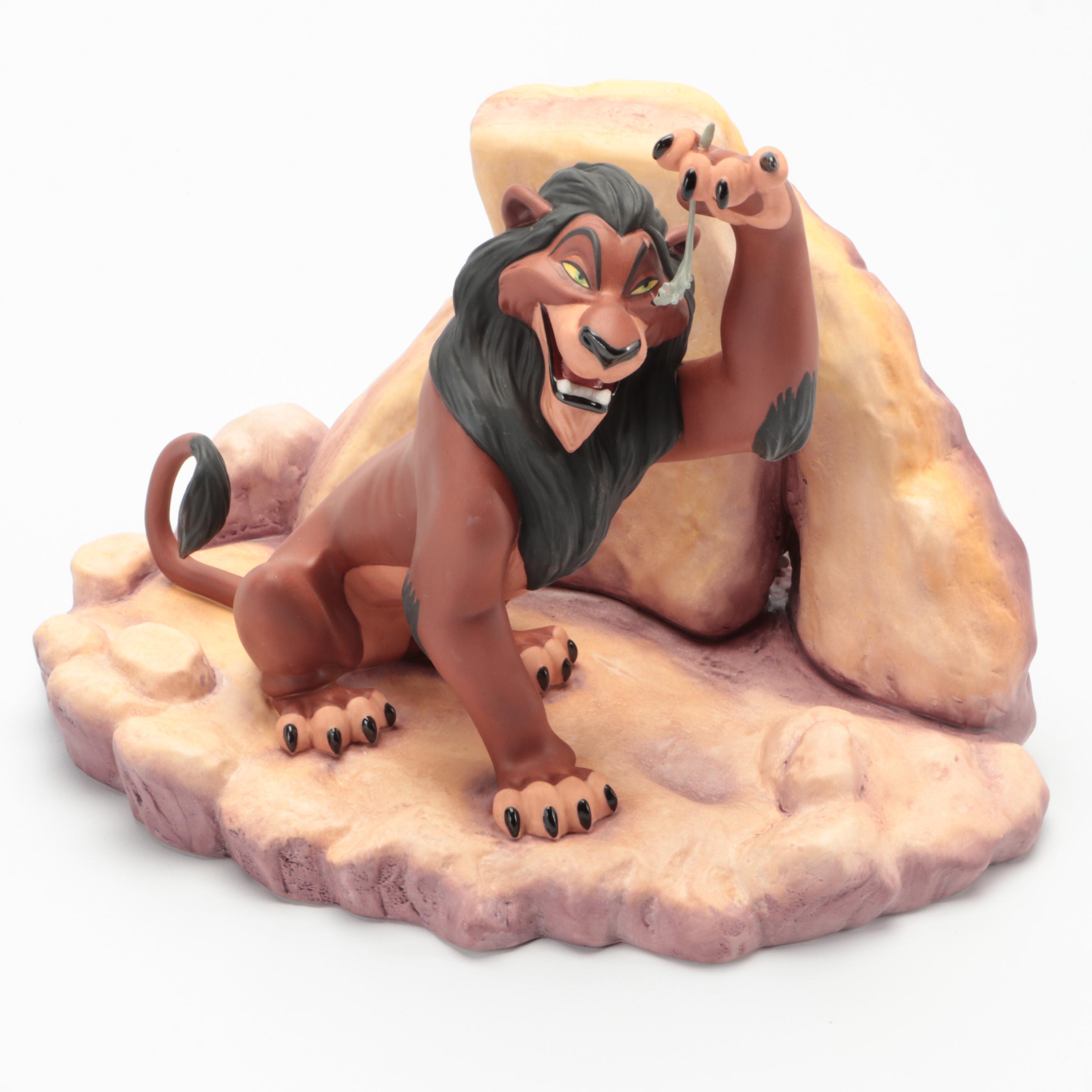 Walt Disney Classics Lion King Figures with "Life's Not Fair, Is it?"