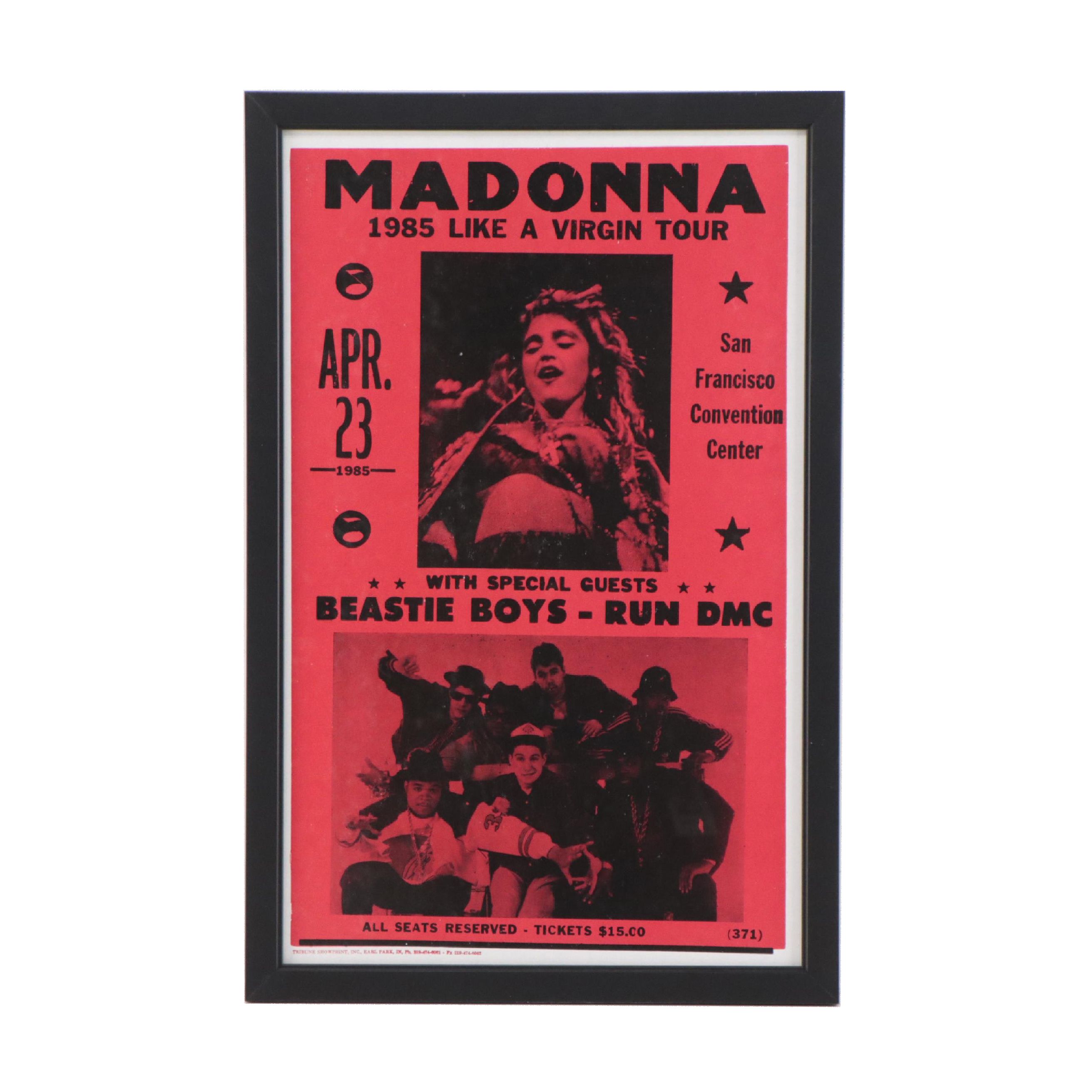 Madonna Giclée Reproduction Concert Poster, 21st Century