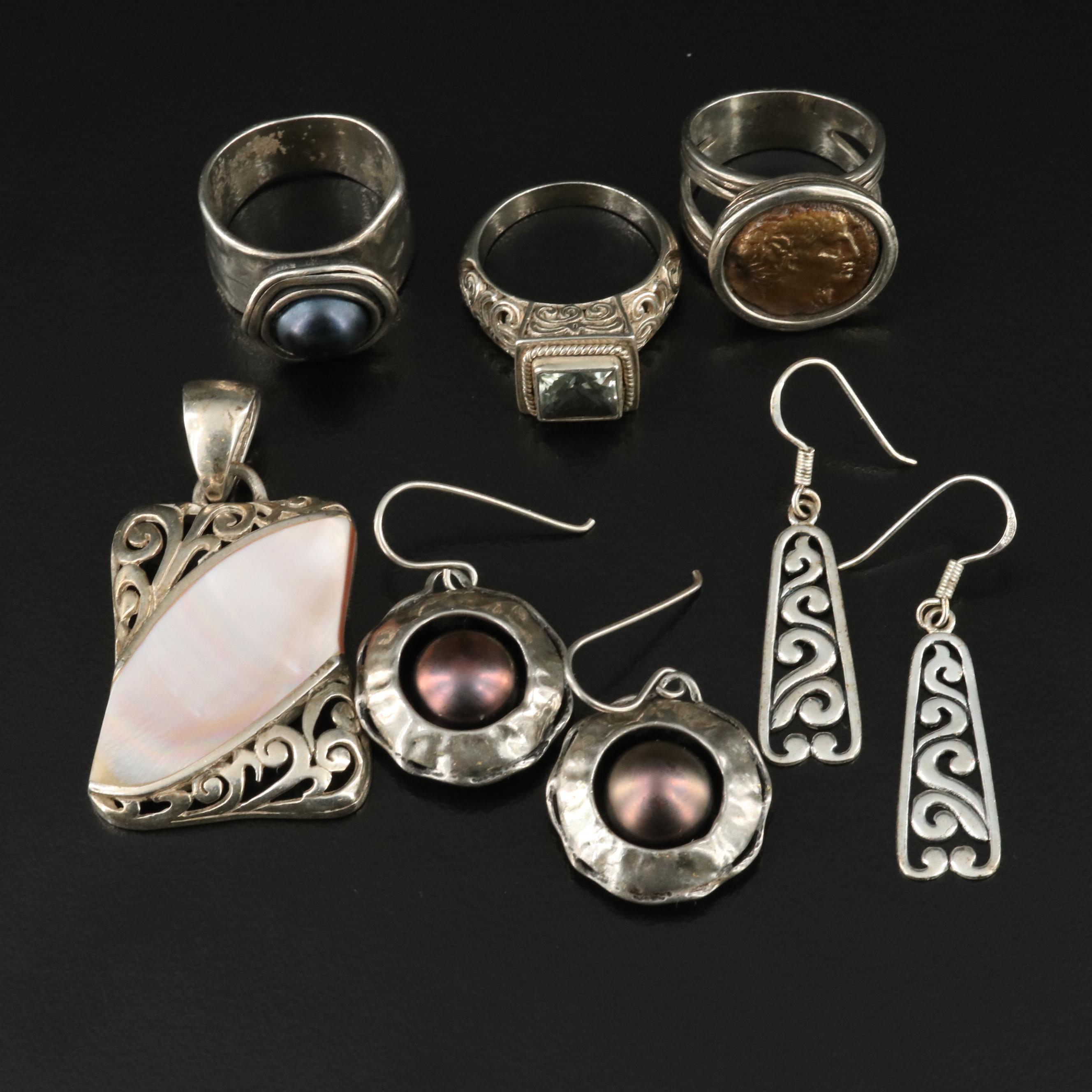 Didae, Robert Manse and Pearls Featured in Sterling Jewelry