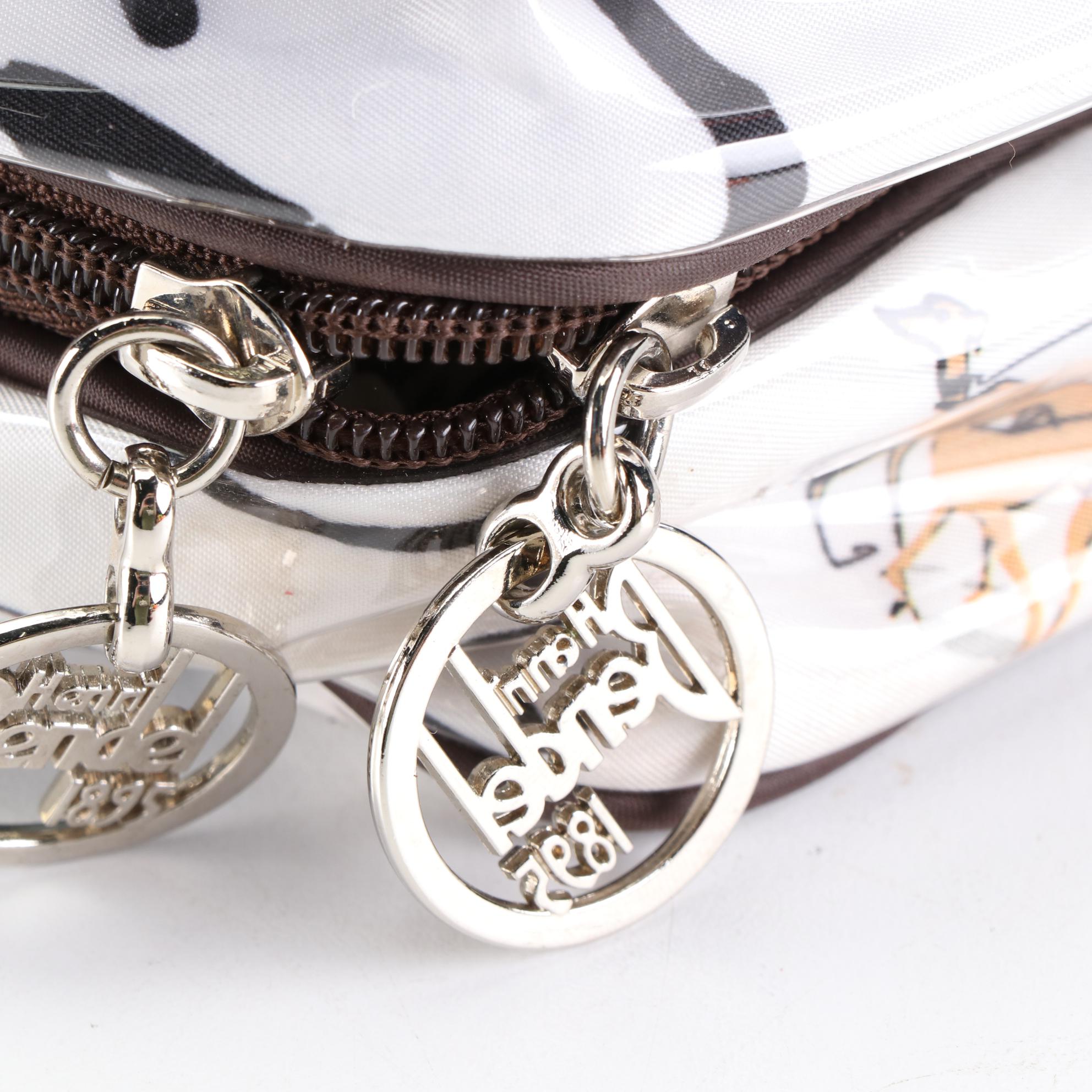 Henri Bendel Water Resistant Toiletry Cosmetic Bag