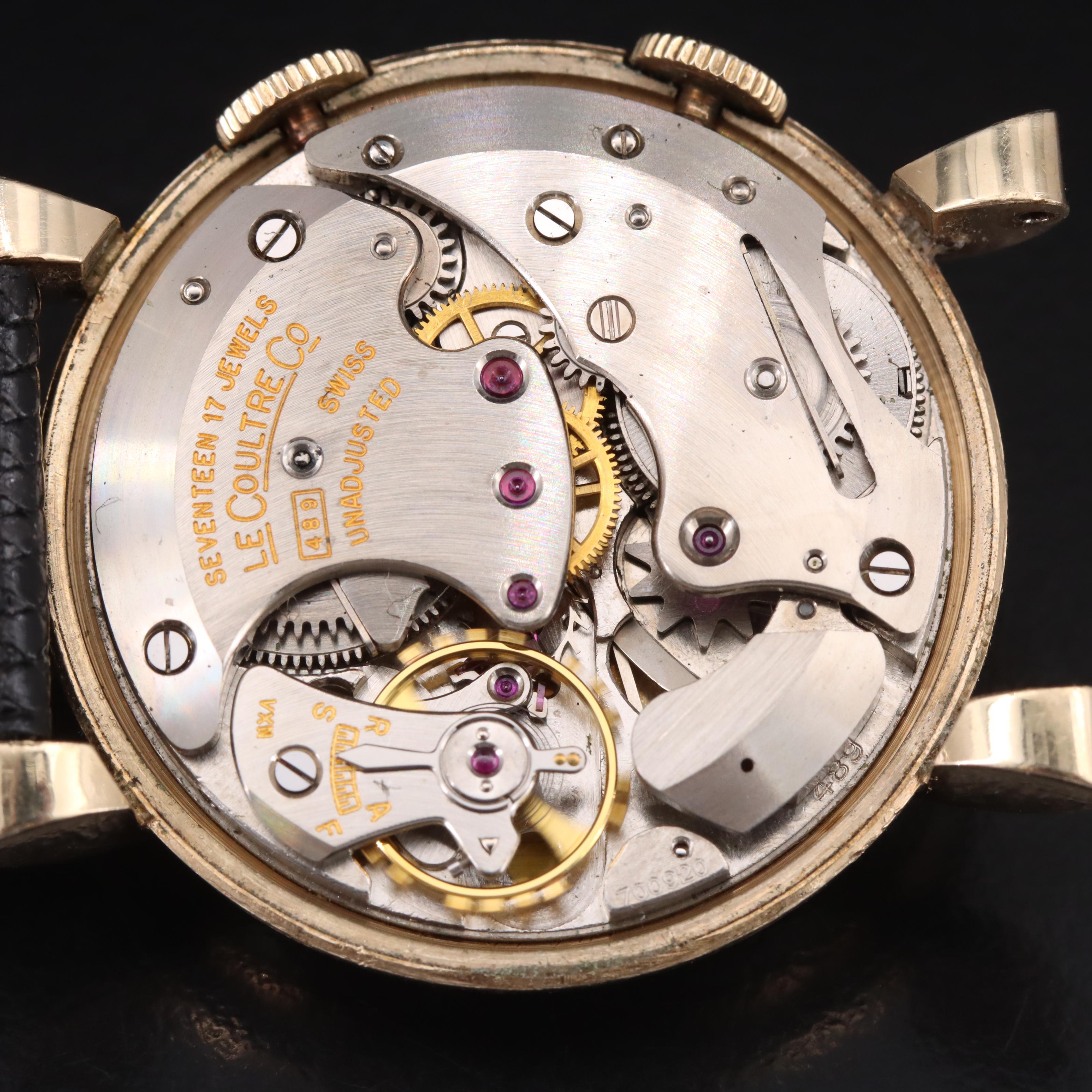 Vintage LeCoultre Wrist Alarm Watch