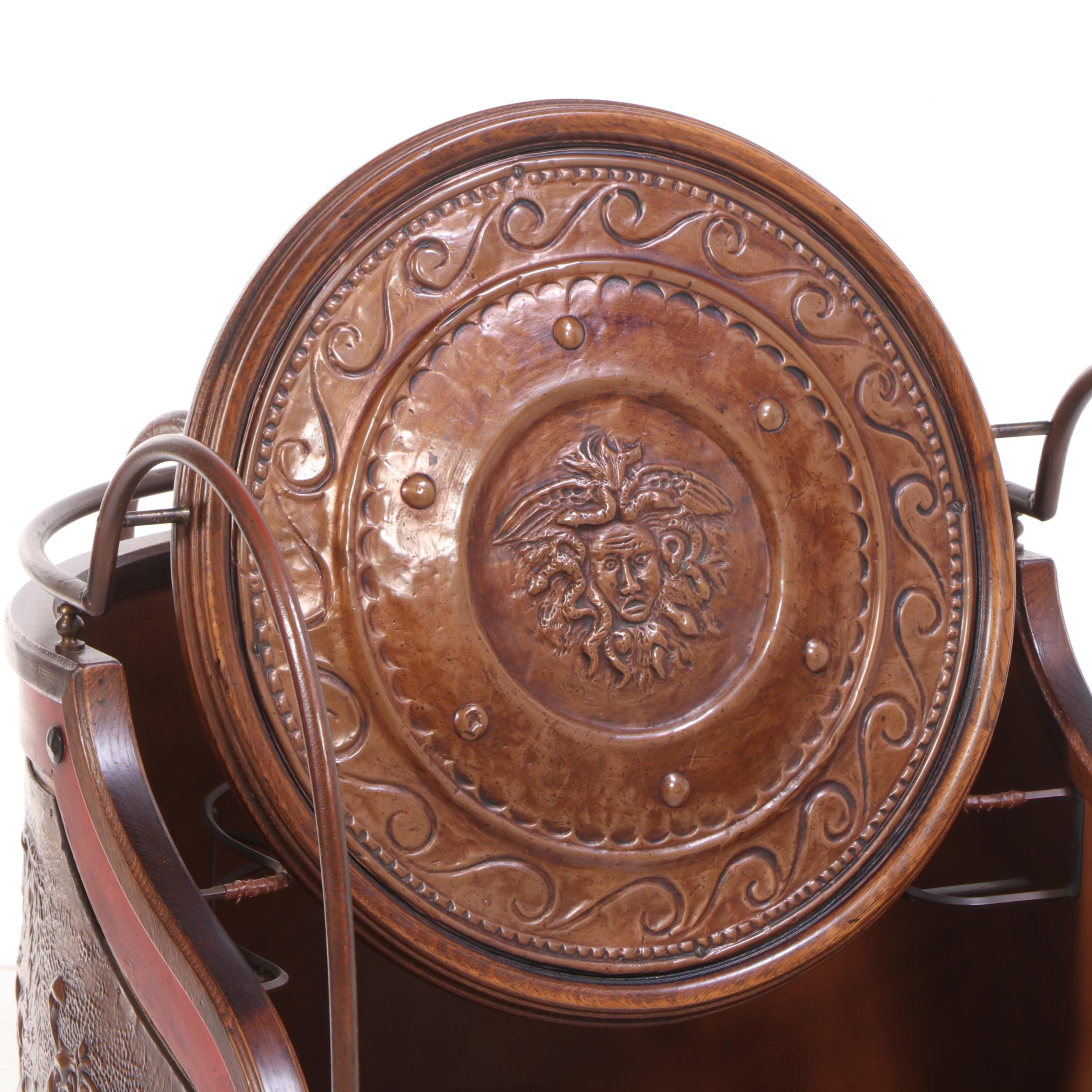 Custom-Made Italian Bar Cart in the Form of a Roman Chariot