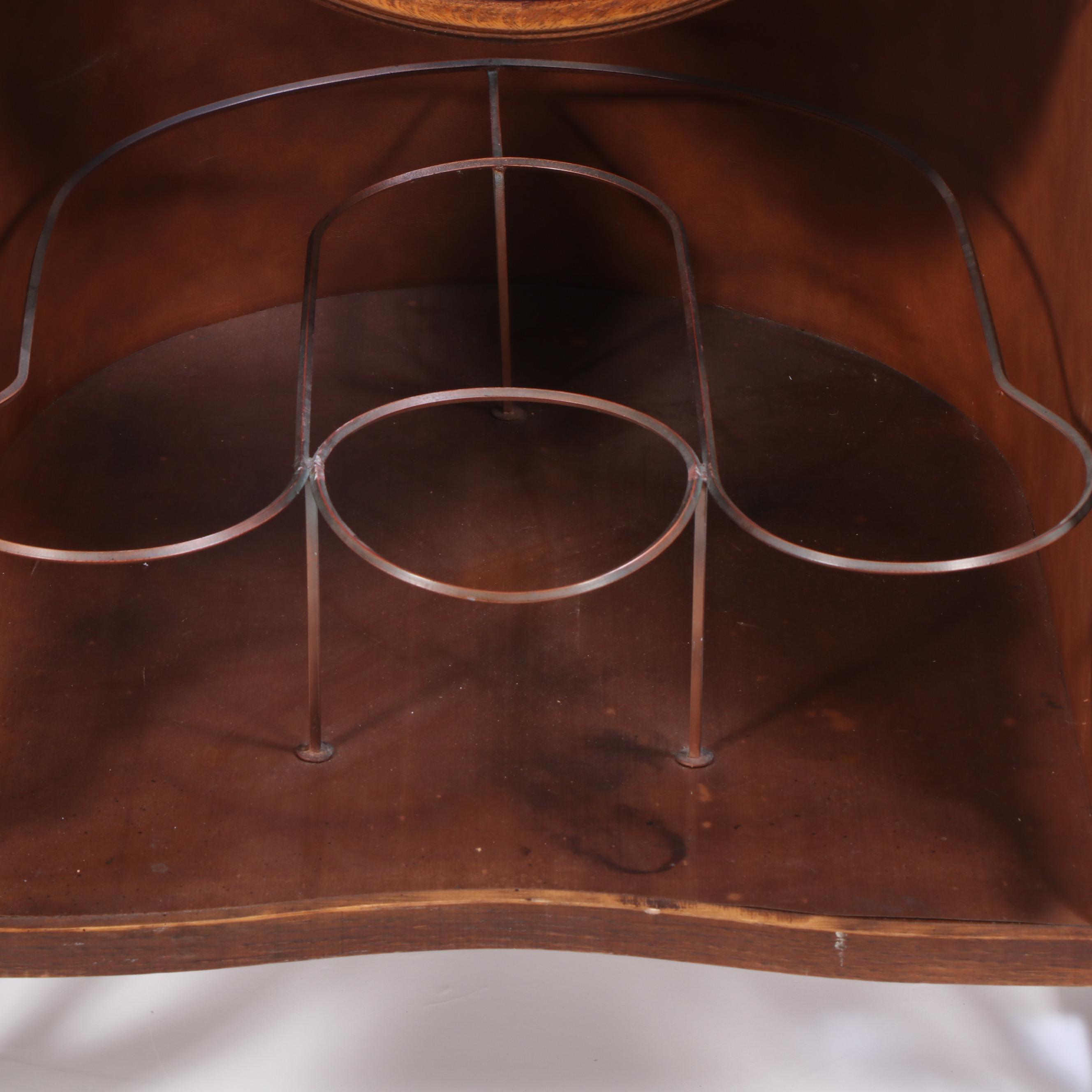 Custom-Made Italian Bar Cart in the Form of a Roman Chariot