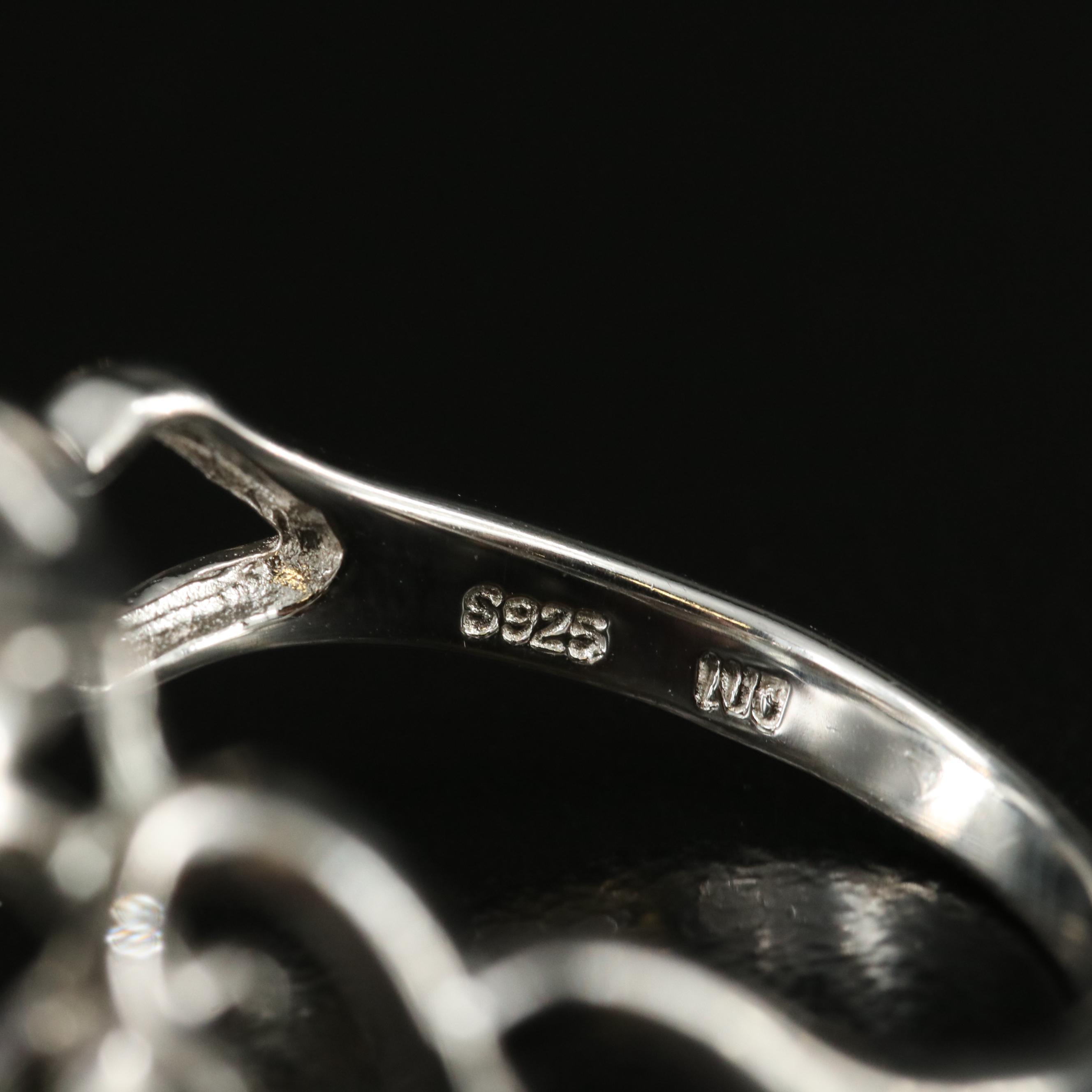 Tourmaline Featured in Sterling Ring Assortment