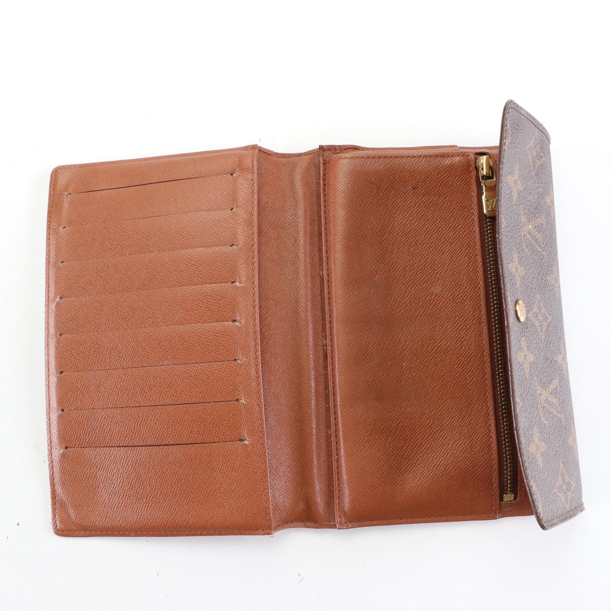 Louis Vuitton Pochette-Passeport Organizer in Monogram Canvas and Leather