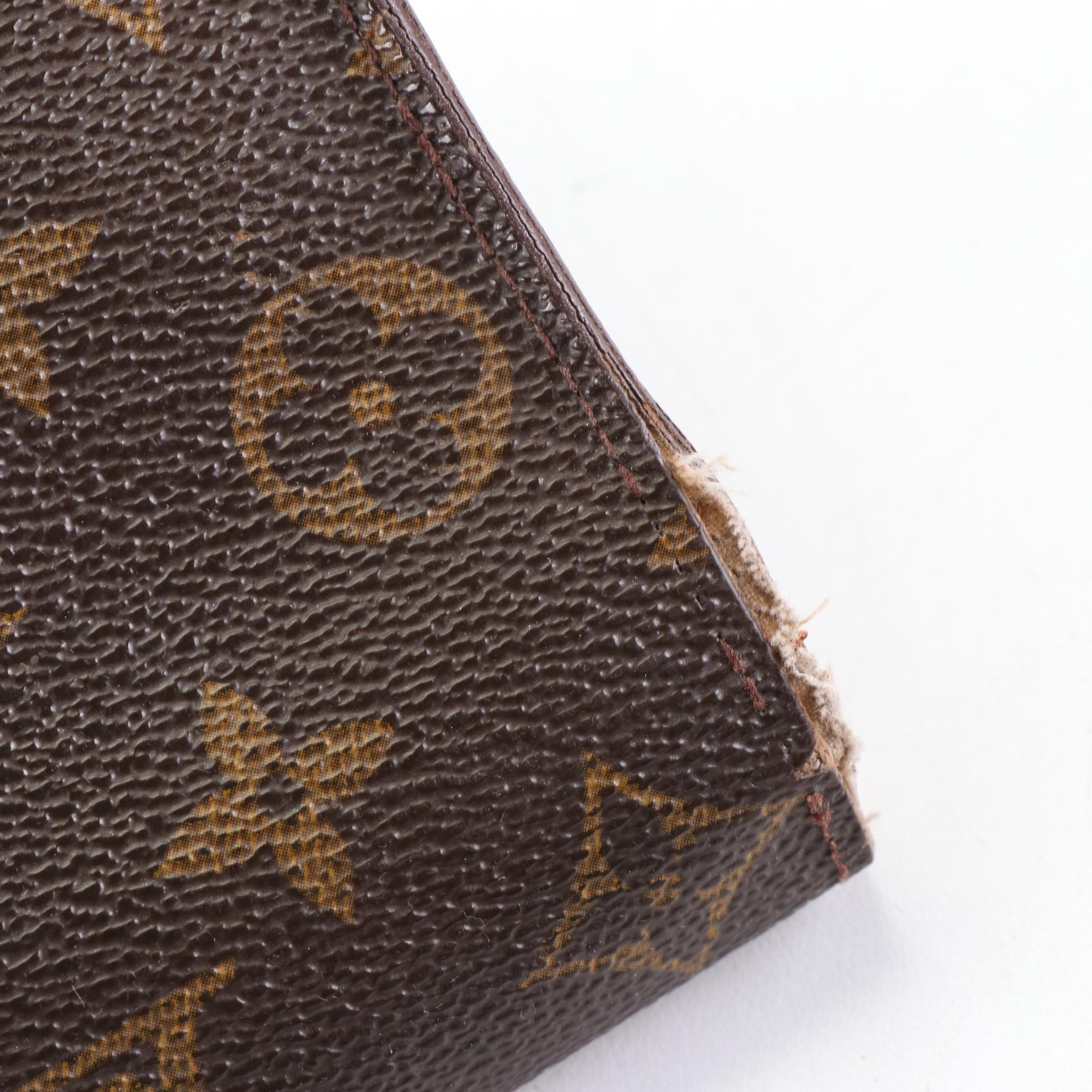 Louis Vuitton Pochette-Passeport Organizer in Monogram Canvas and Leather