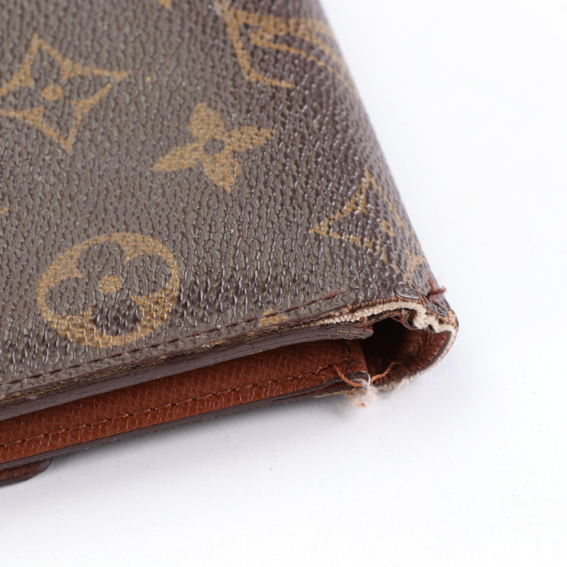 Louis Vuitton Pochette-Passeport Organizer in Monogram Canvas and Leather