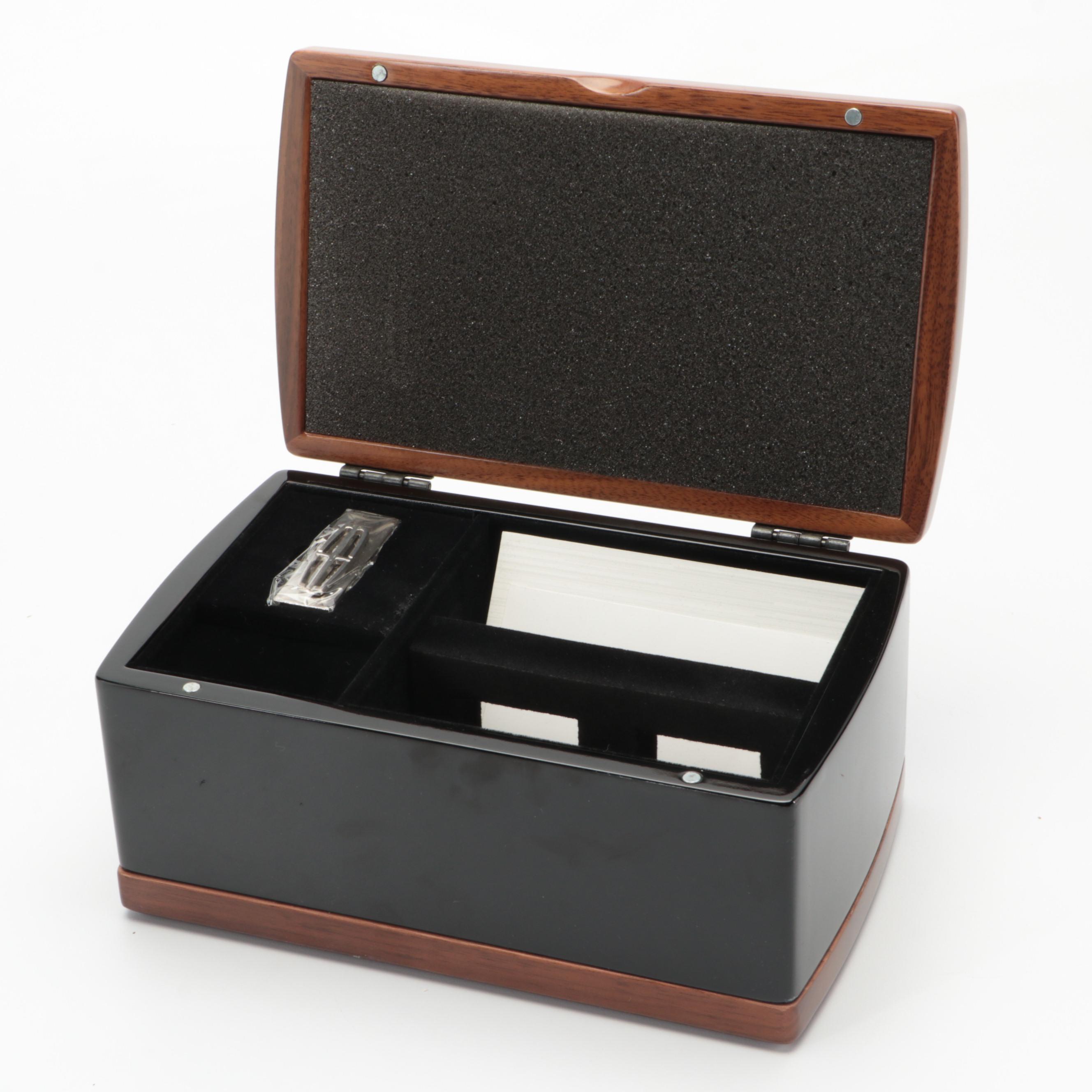 Lincoln Motor Company Black Walnut Presentation Box
