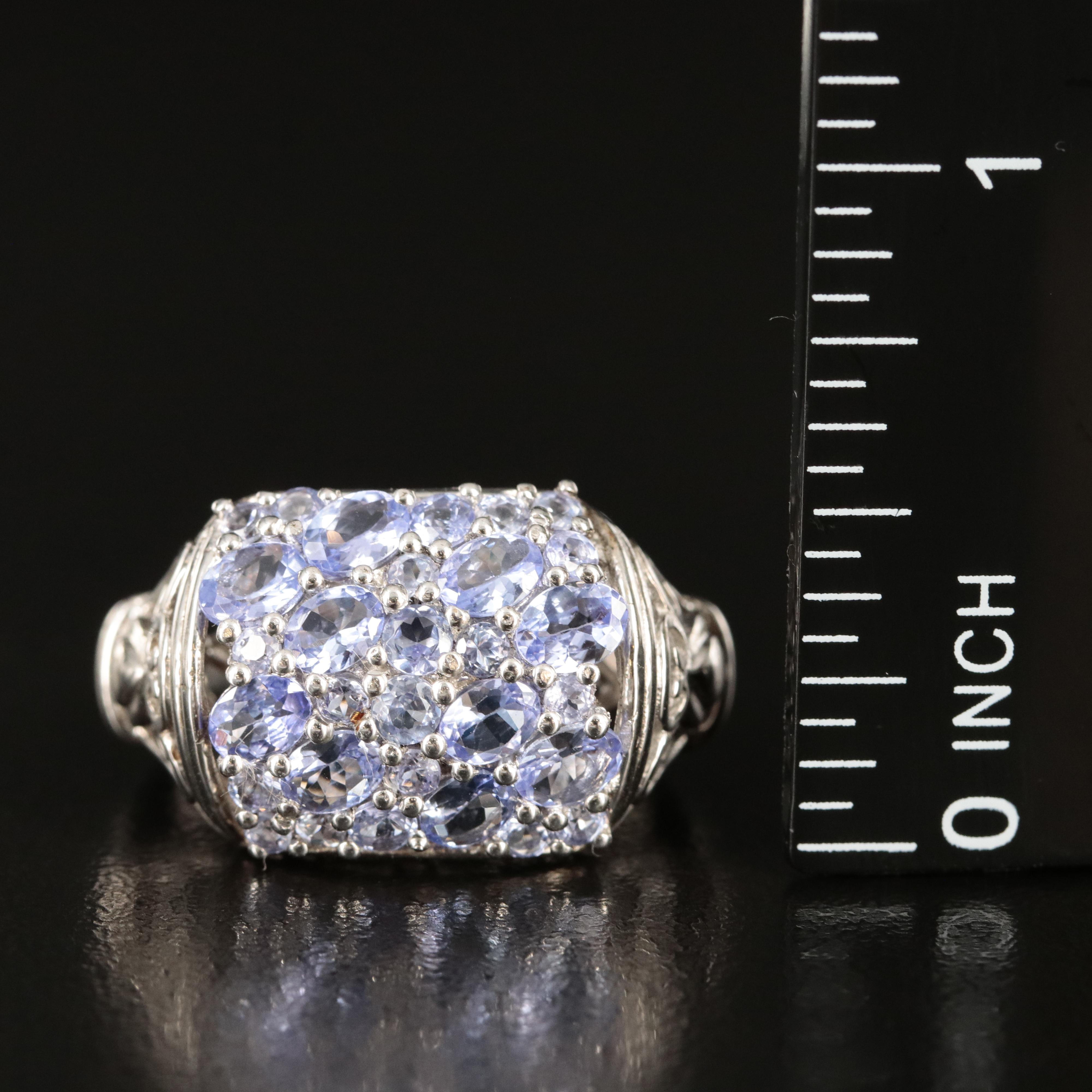 Sterling Tanzanite Ring