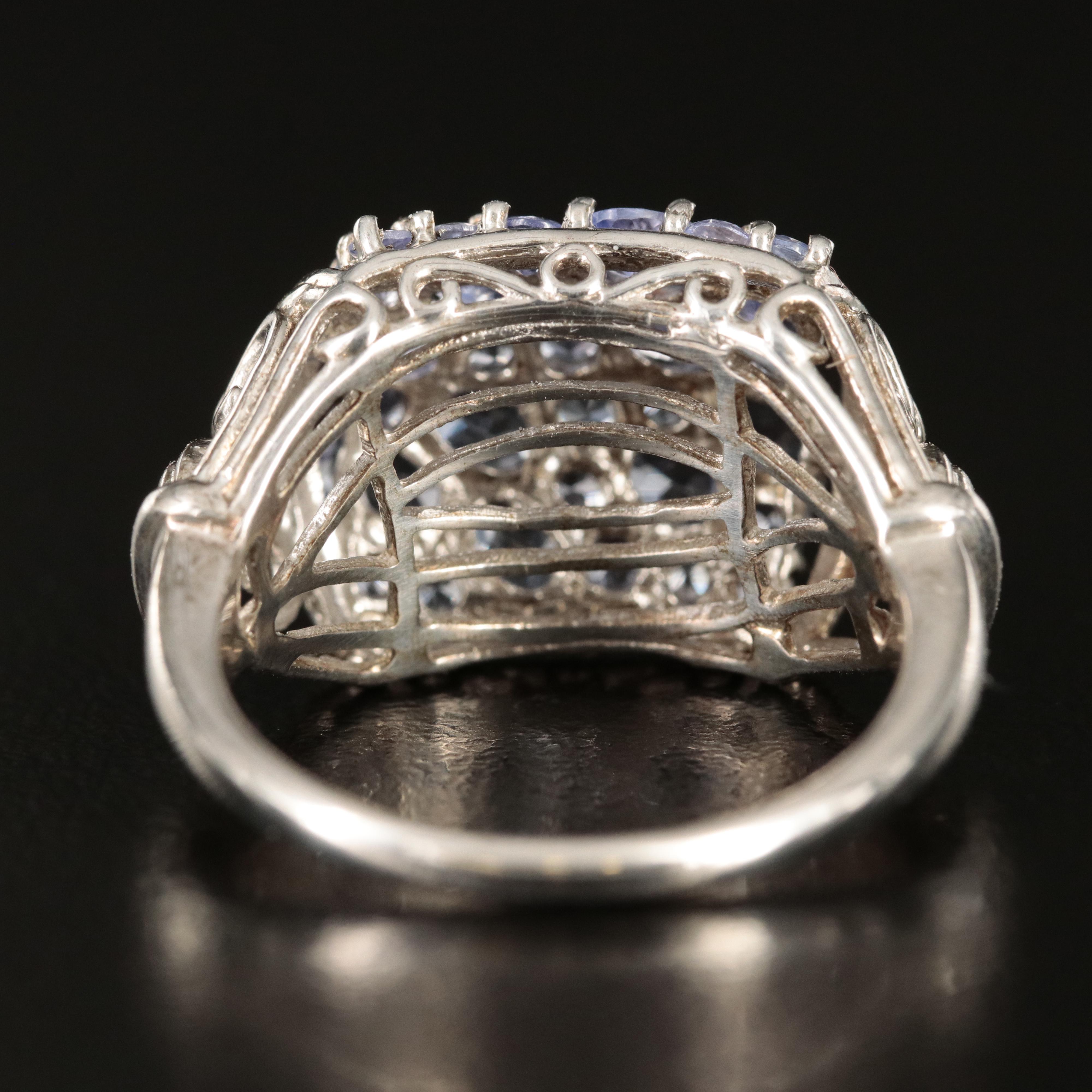 Sterling Tanzanite Ring