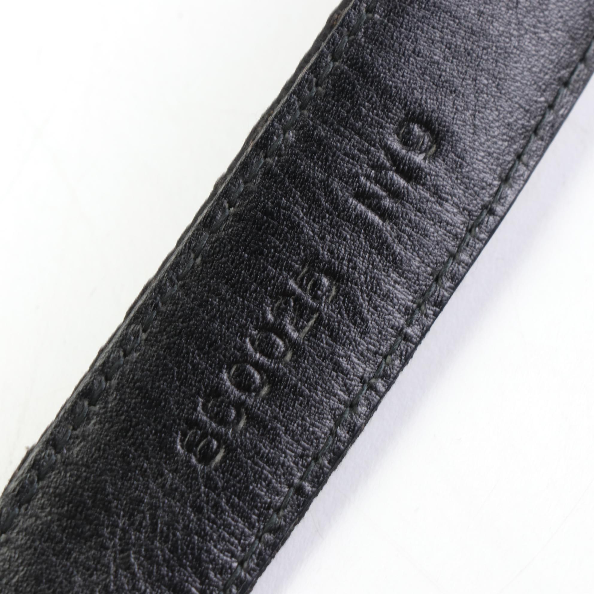 Fendi Zucca Monogram Belt