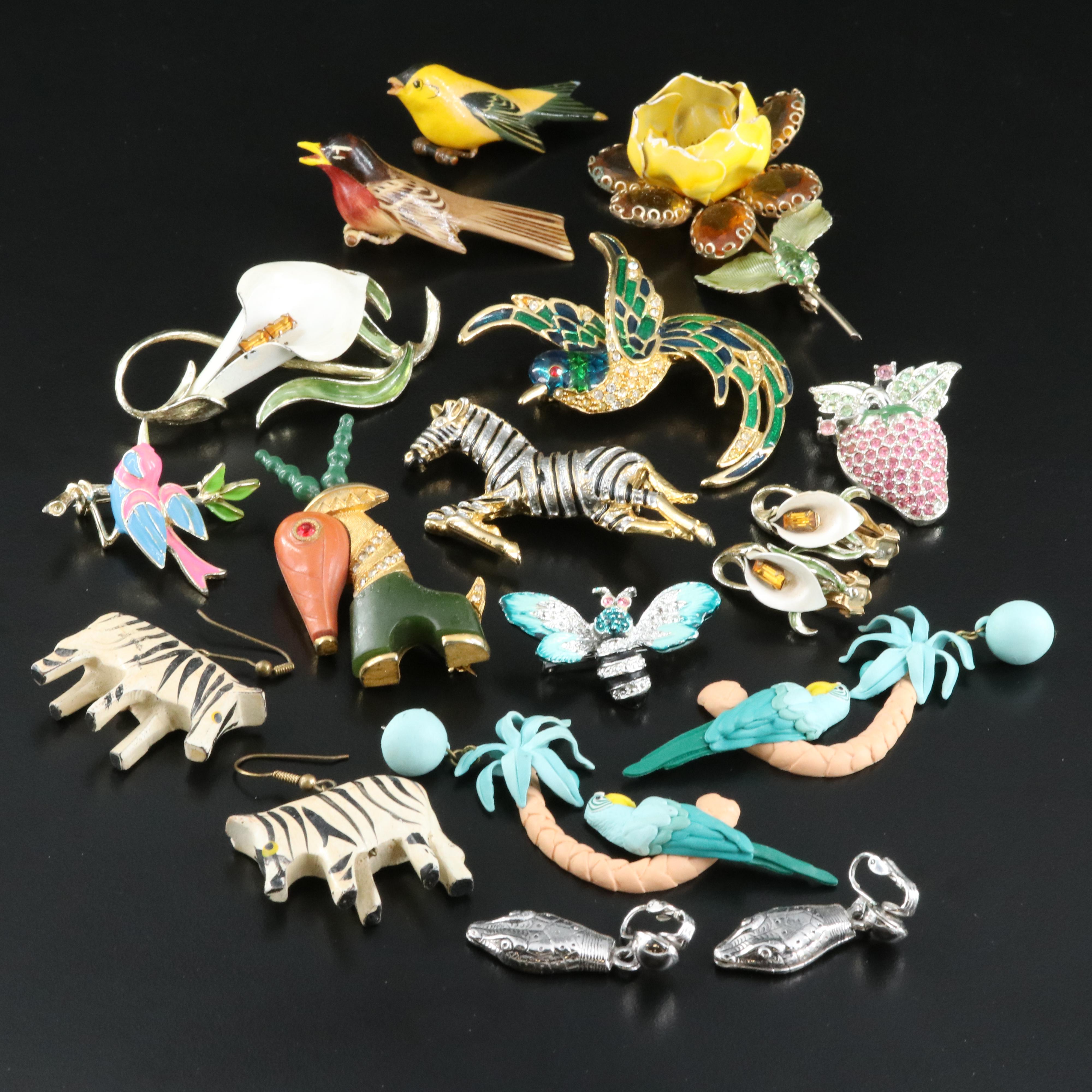 Flora and Fauna Including Whiting and Davis and Catharine Jackson