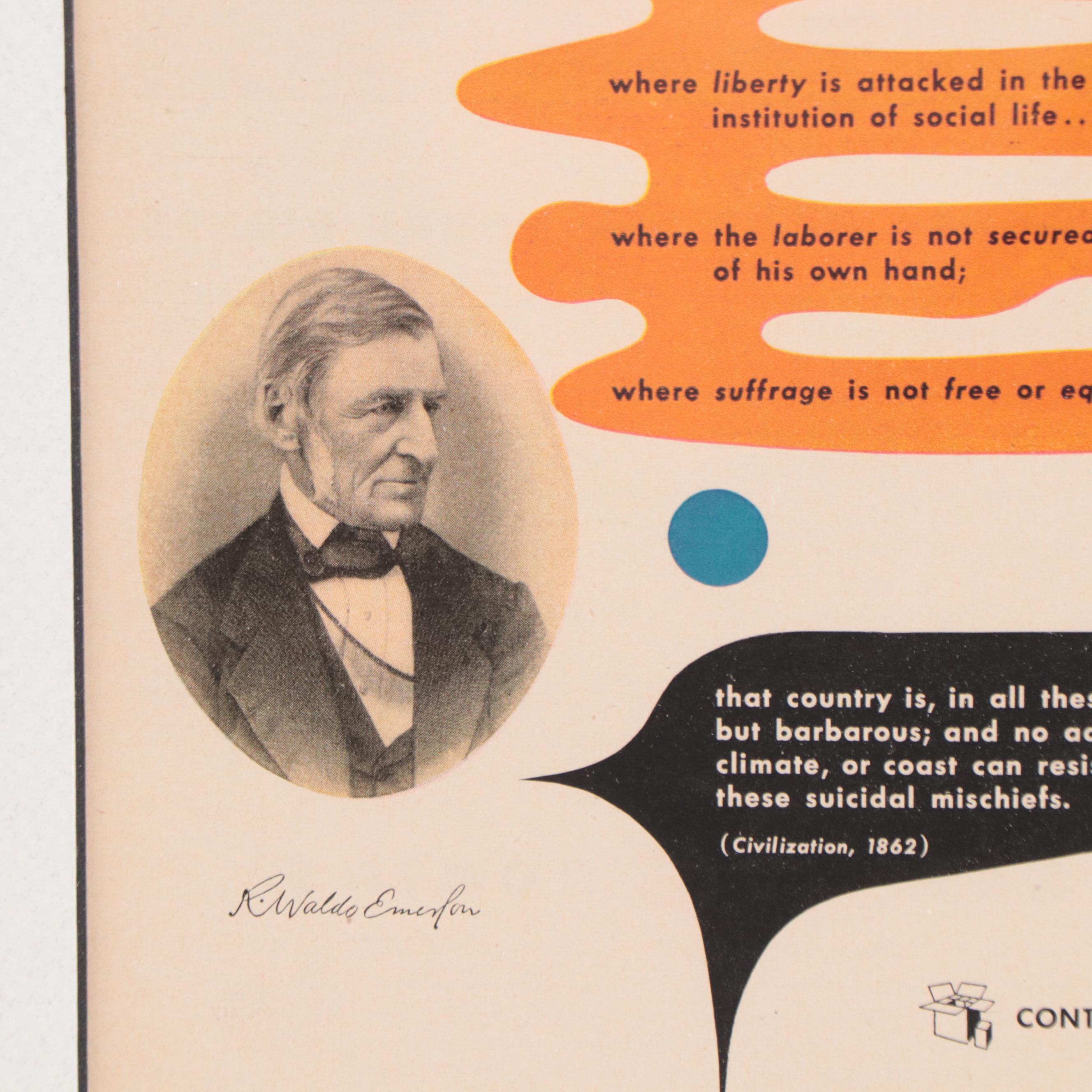 Herbert Bayer Container Corporation of America Advertisement