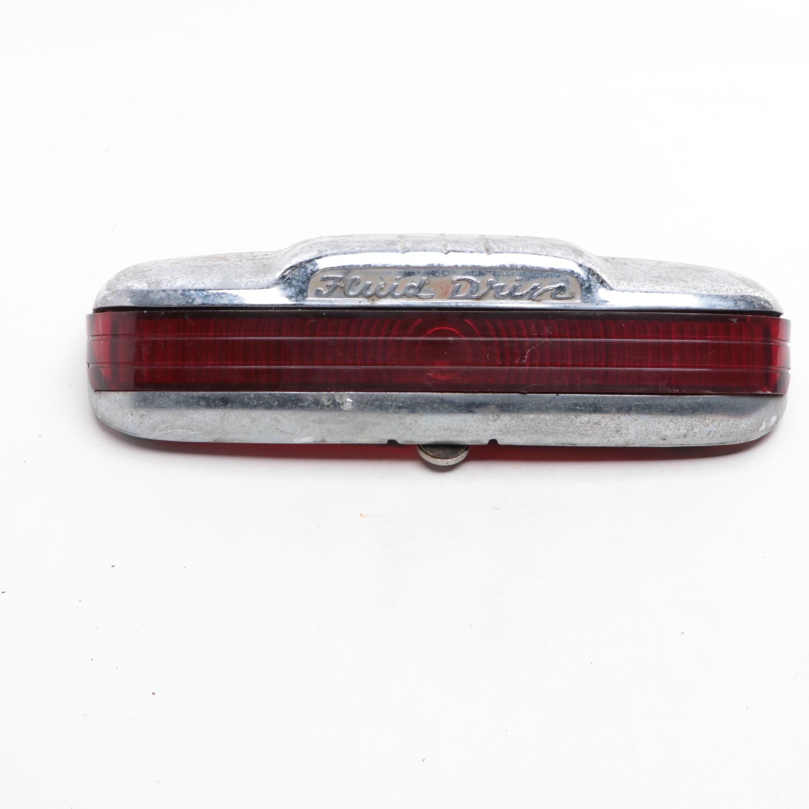 1947 Chrysler Plate Light and Taillight, 1951–52 Buick Roadmaster Clock, More