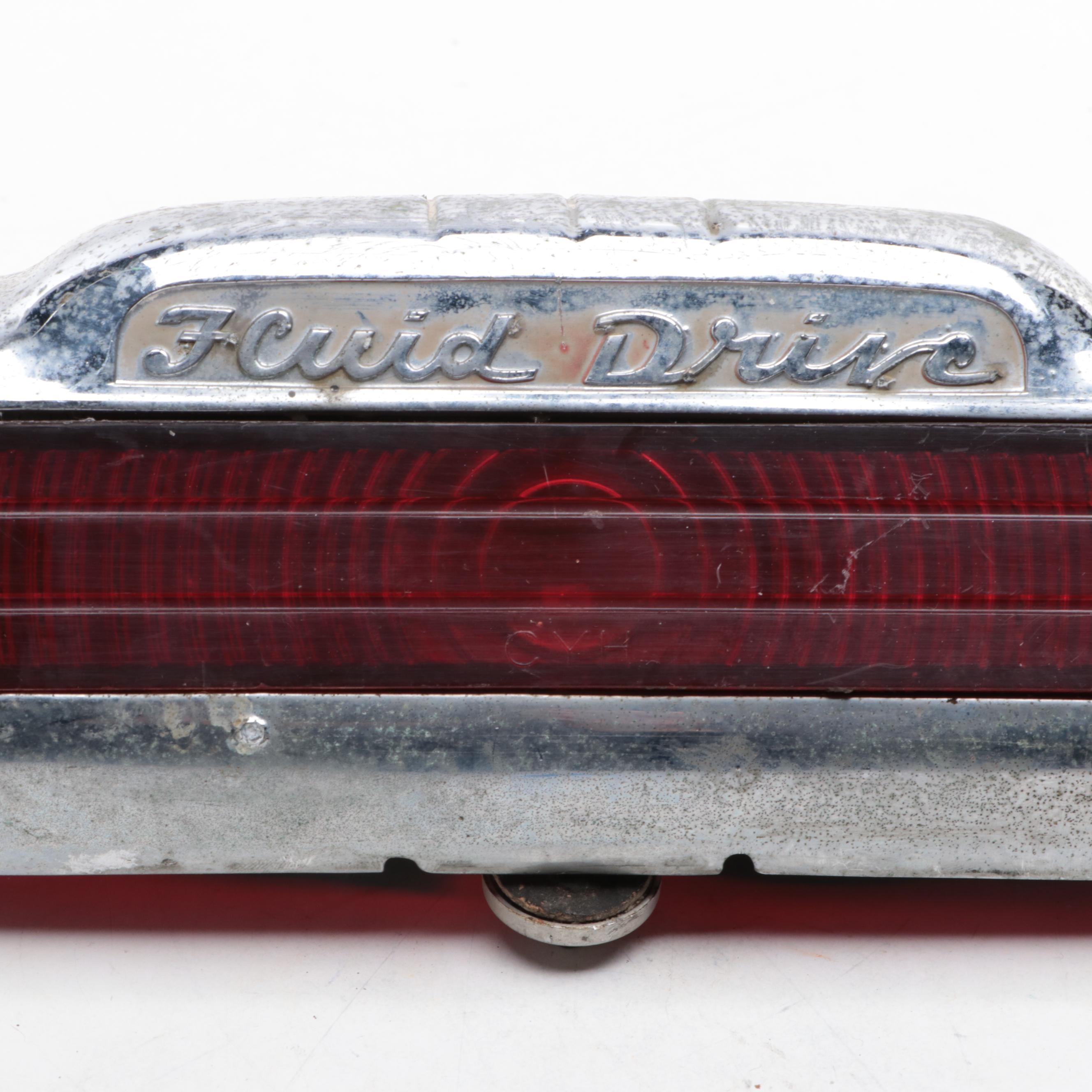 1947 Chrysler Plate Light and Taillight, 1951–52 Buick Roadmaster Clock, More