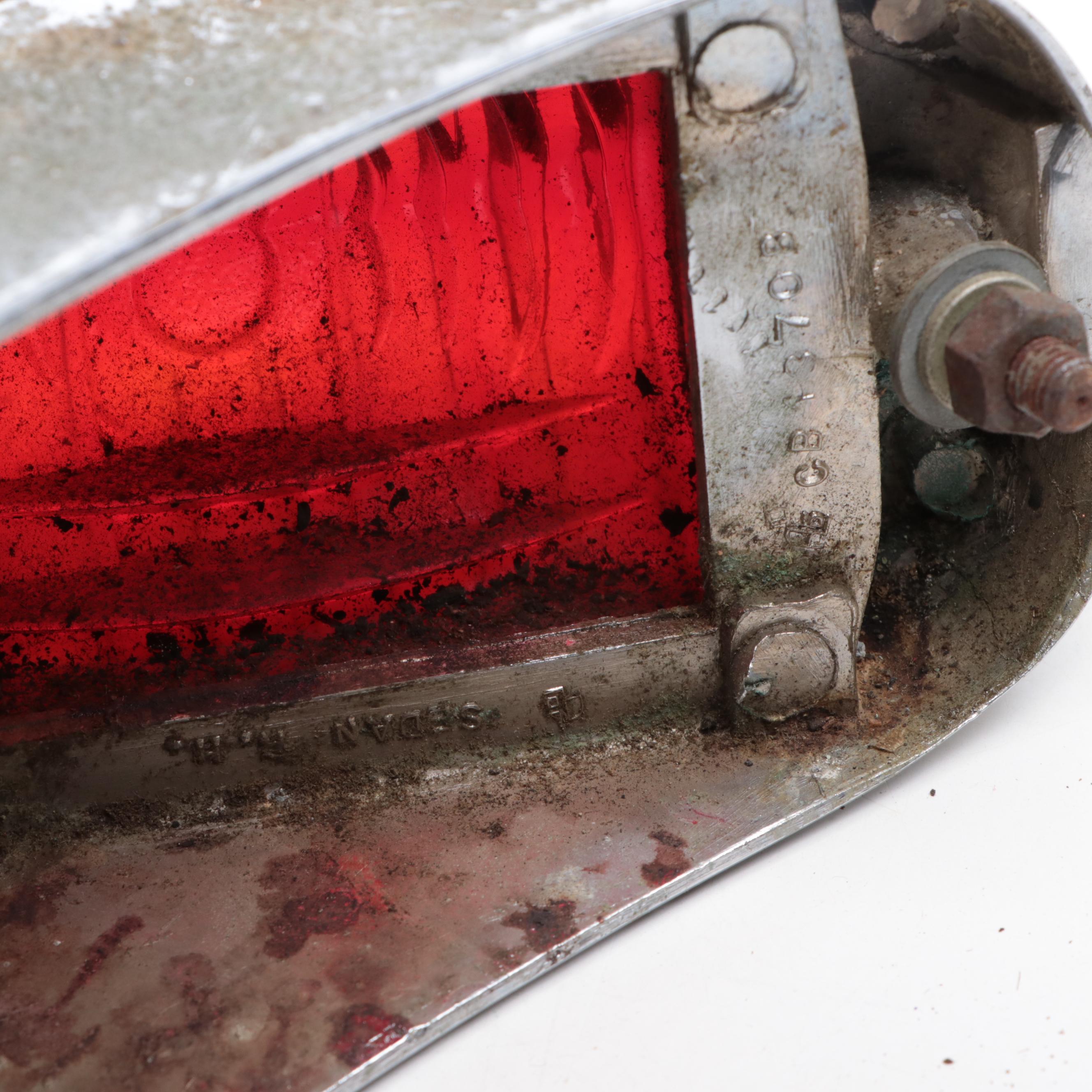 1947 Chrysler Plate Light and Taillight, 1951–52 Buick Roadmaster Clock, More