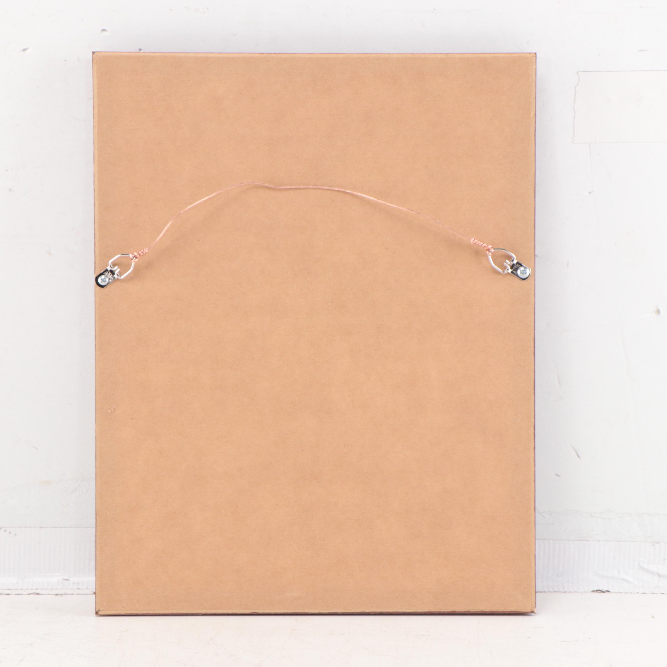 Old Fitzgerald Bourbon Whiskey Offset Lithograph Advertisement, Mid-20th Century