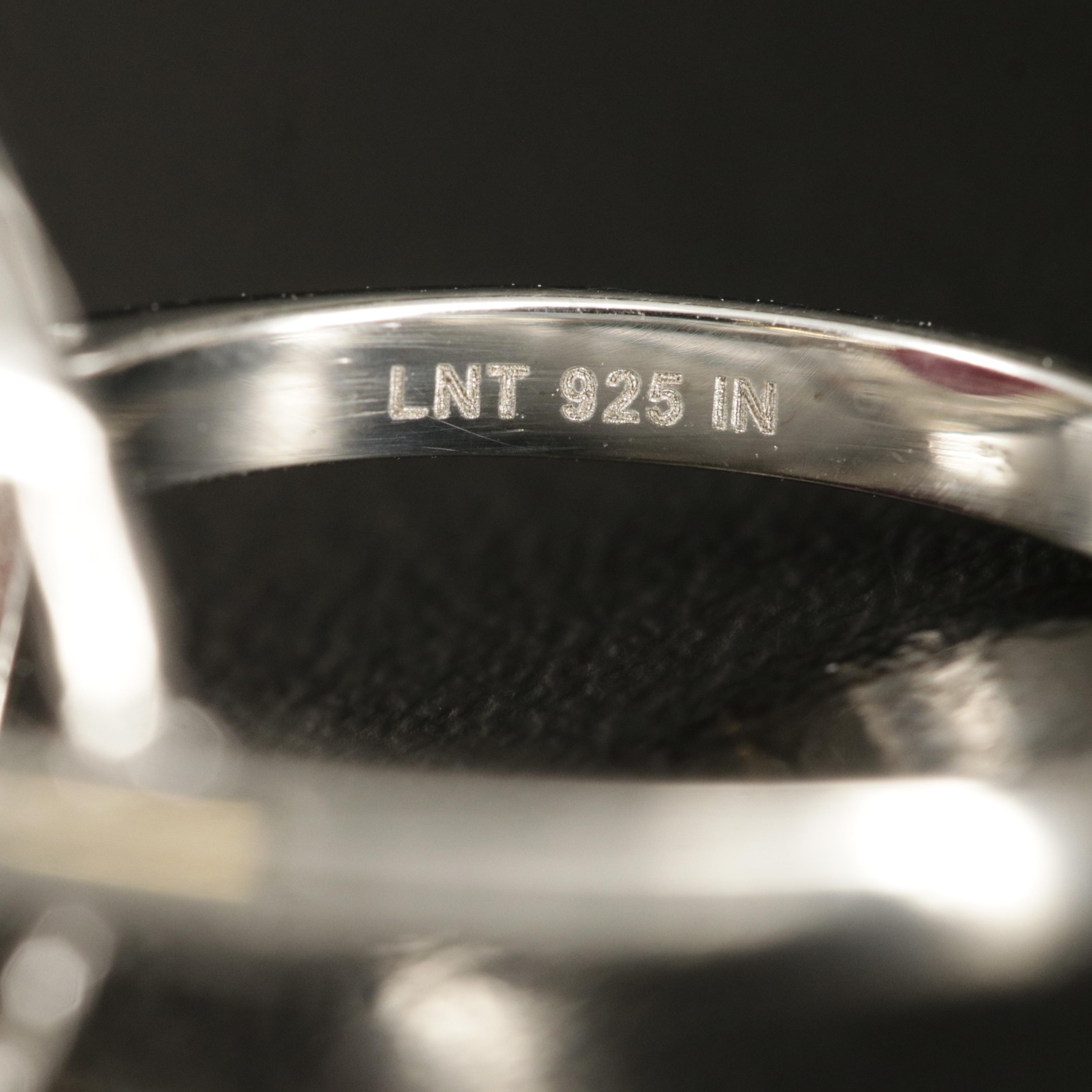 Sterling Beryl and Topaz Rings