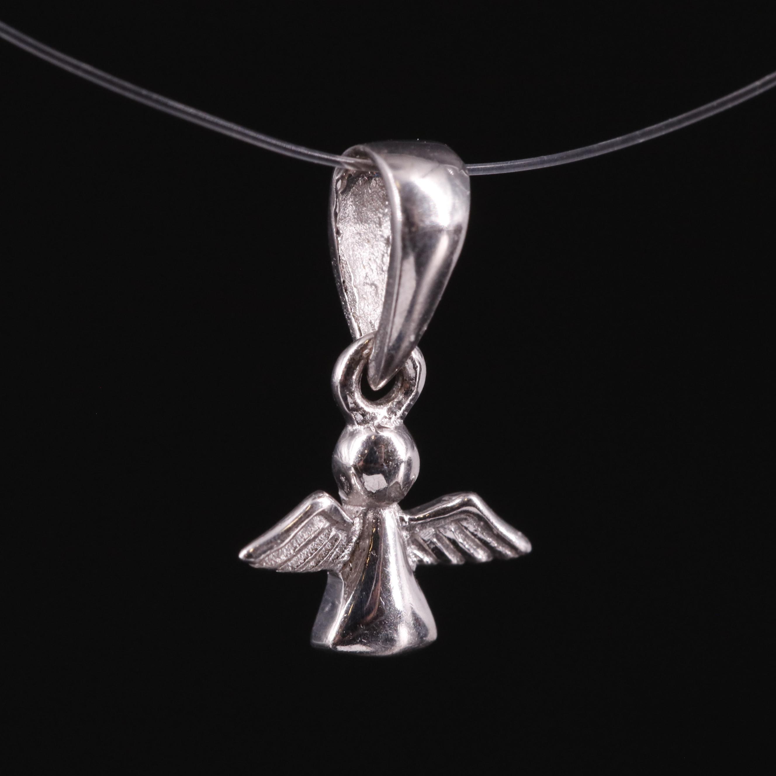Sterling Angel Pendant