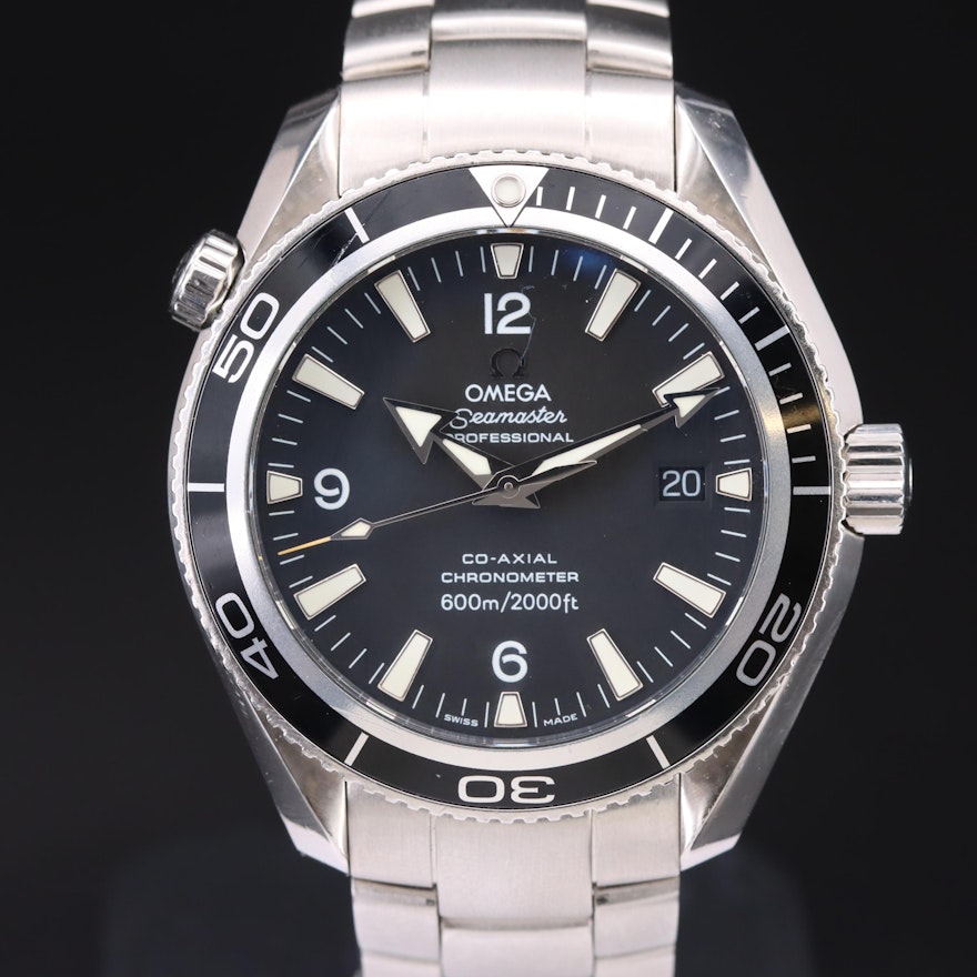 2007 Omega Seamaster Planet Ocean Wristwatch