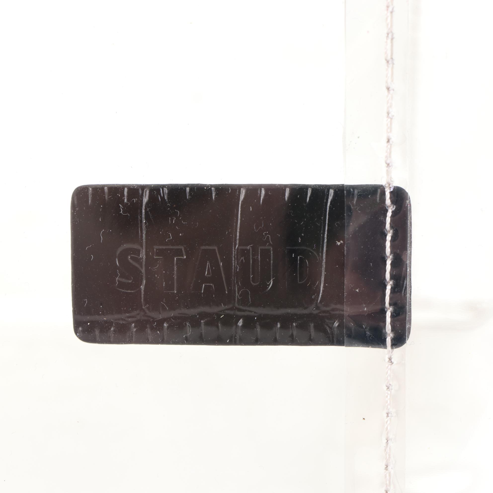 Staud PVC Top Handle Bag