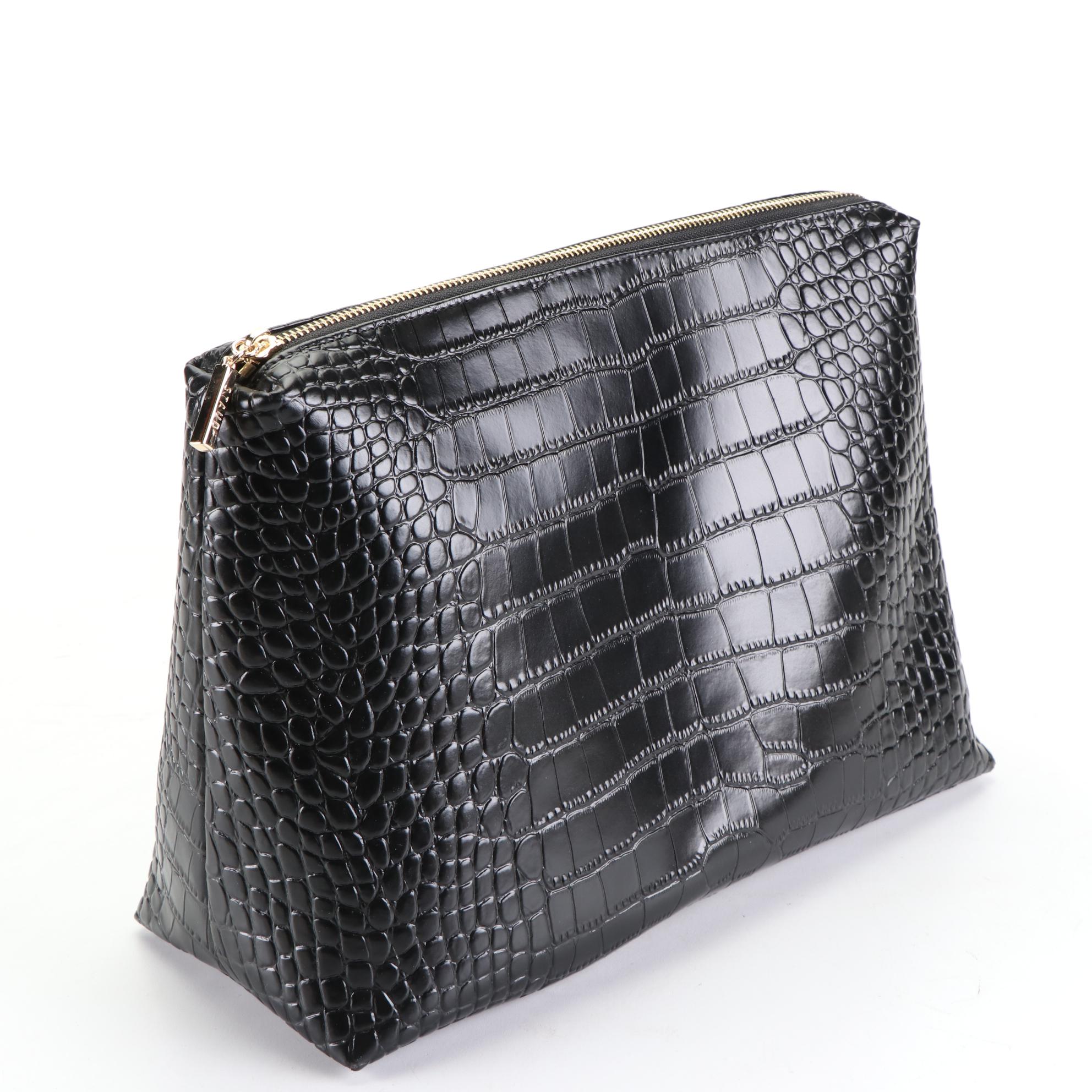 Staud PVC Top Handle Bag