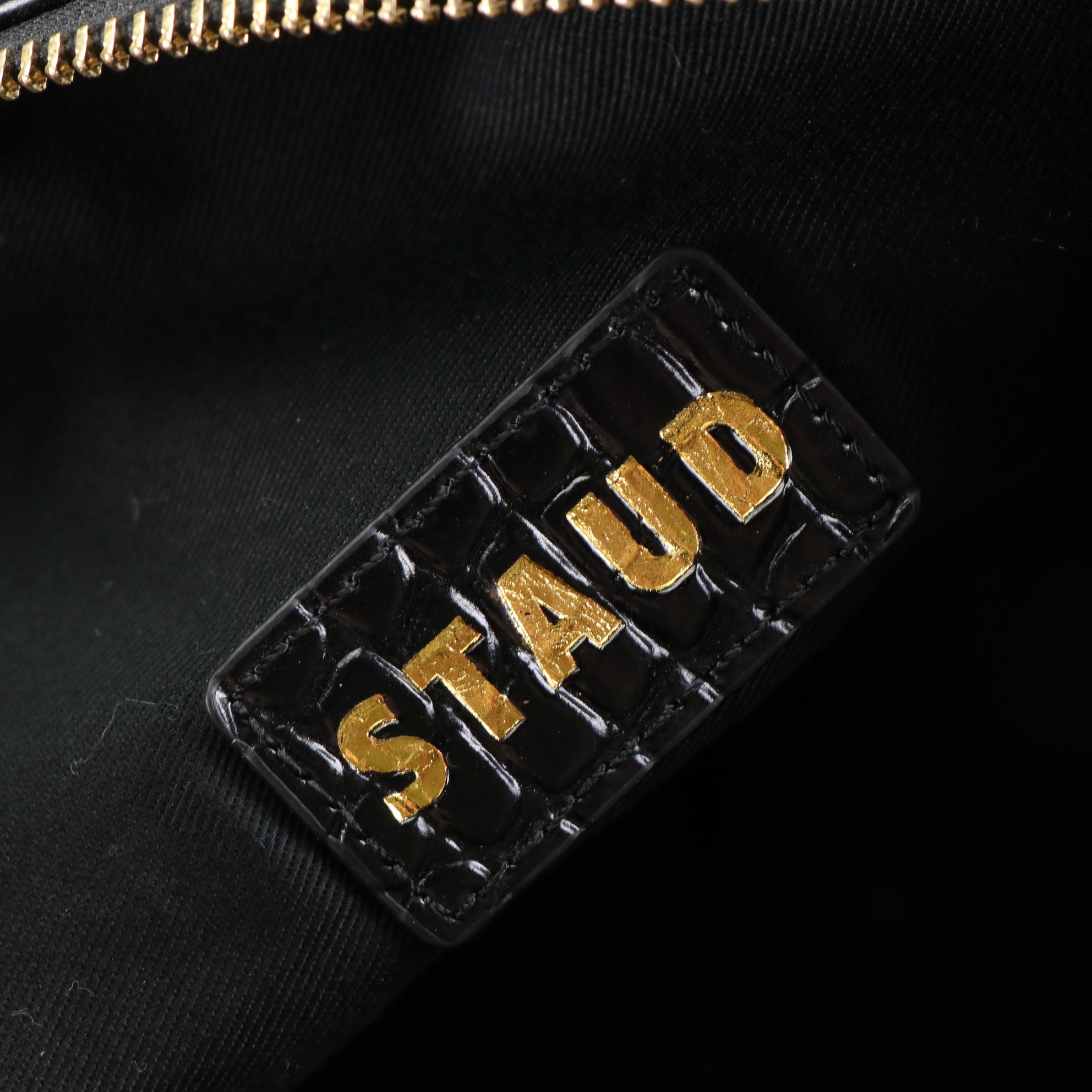 Staud PVC Top Handle Bag